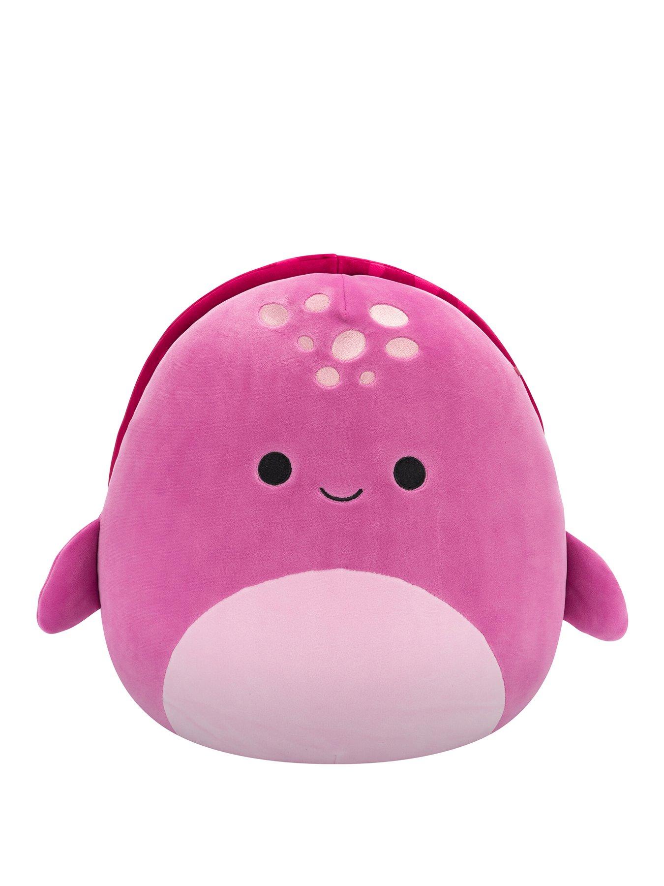 undefined 12-Inch Medium Plush- Tudor the Maroon Leatherback Turtle