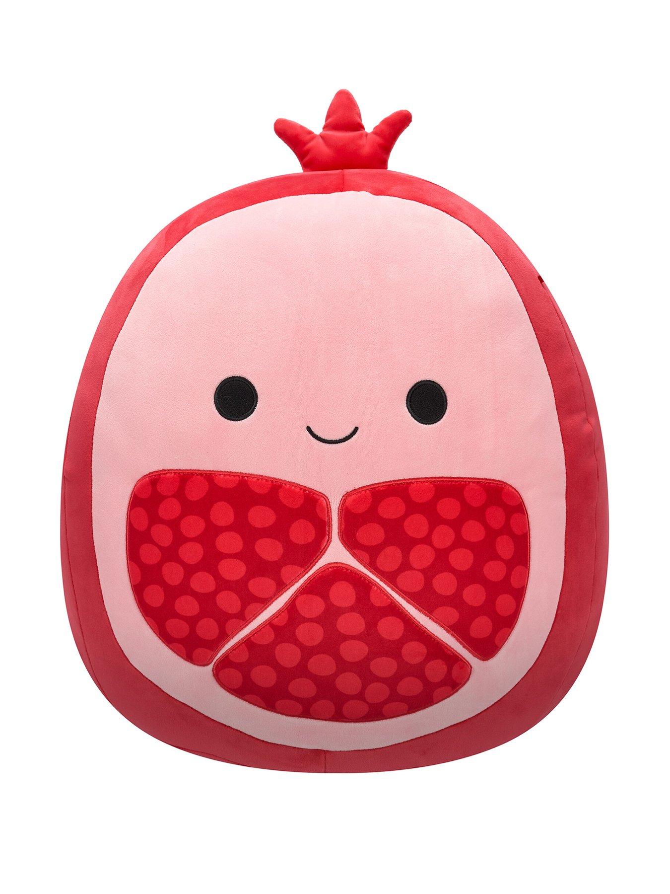Squishmallows 16-Inch Large Plush - Oatfae the Pomegranate (with Seeded Belly)