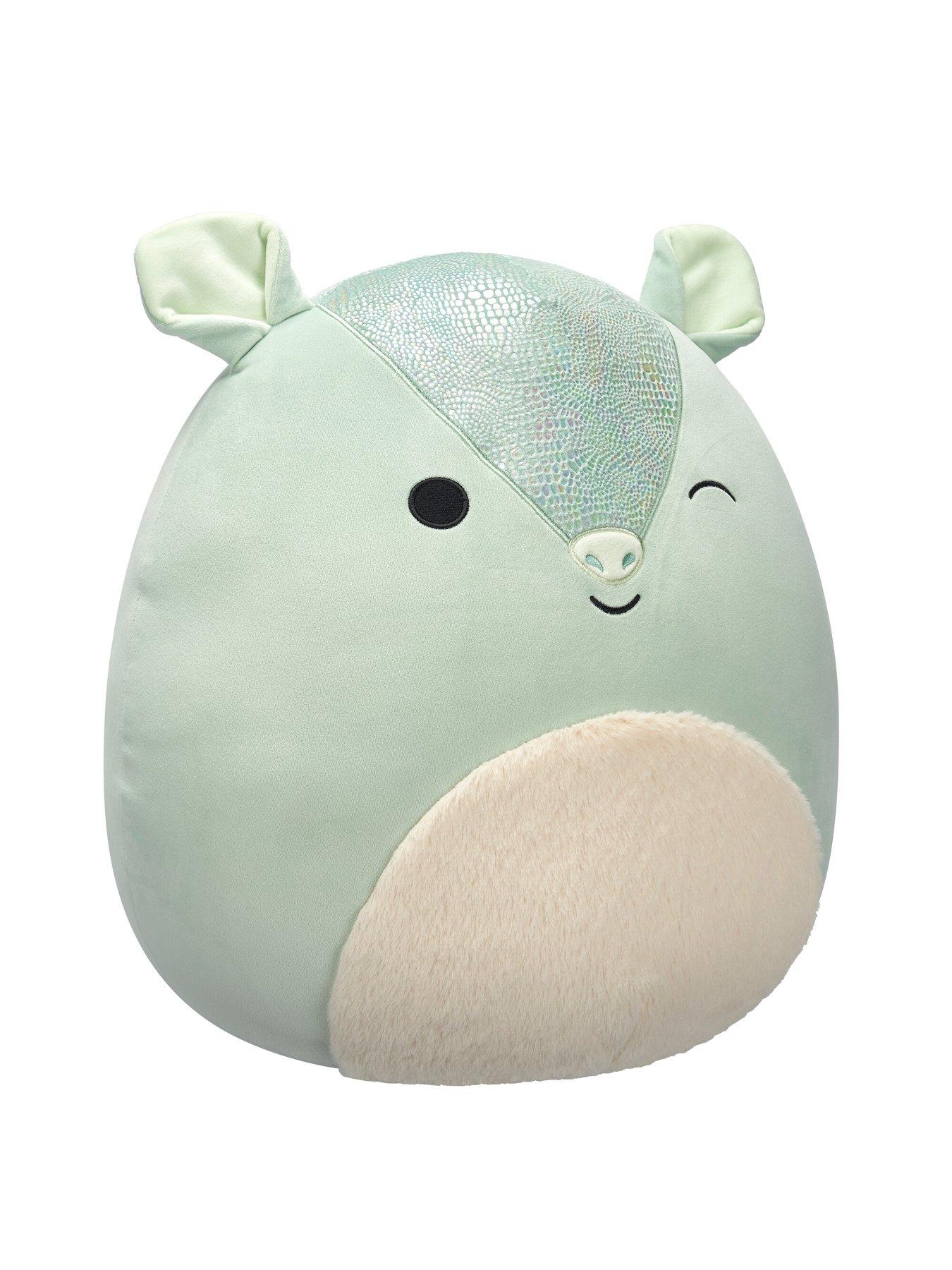 Image 2 of 8 of Squishmallows 16-Inch&nbsp;Large Plush:&nbsp;Arilla the Winking Green Armadillo (with&nbsp;Fuzzy Belly)