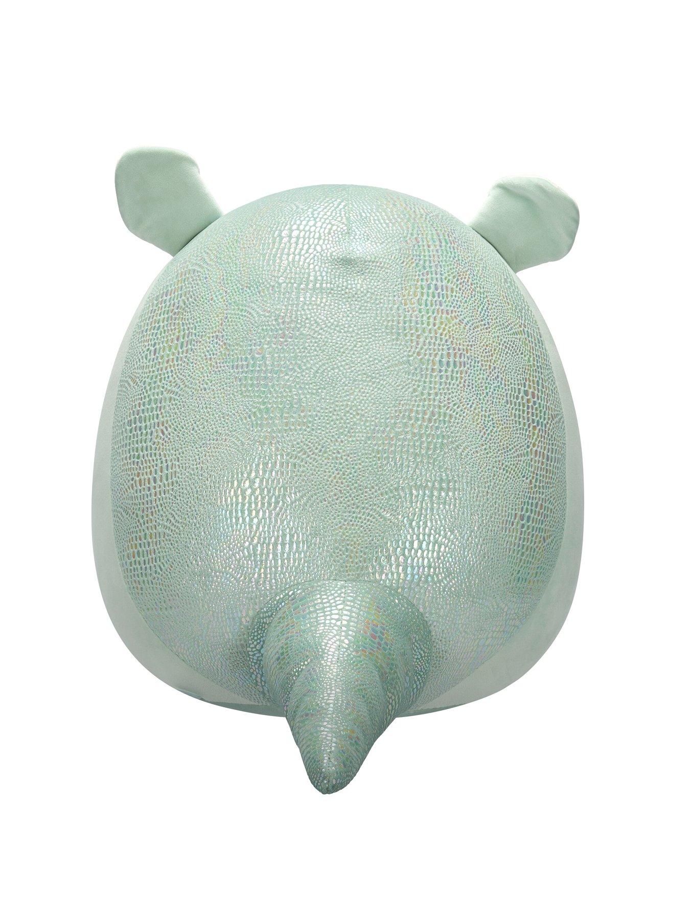 Image 4 of 8 of Squishmallows 16-Inch&nbsp;Large Plush:&nbsp;Arilla the Winking Green Armadillo (with&nbsp;Fuzzy Belly)