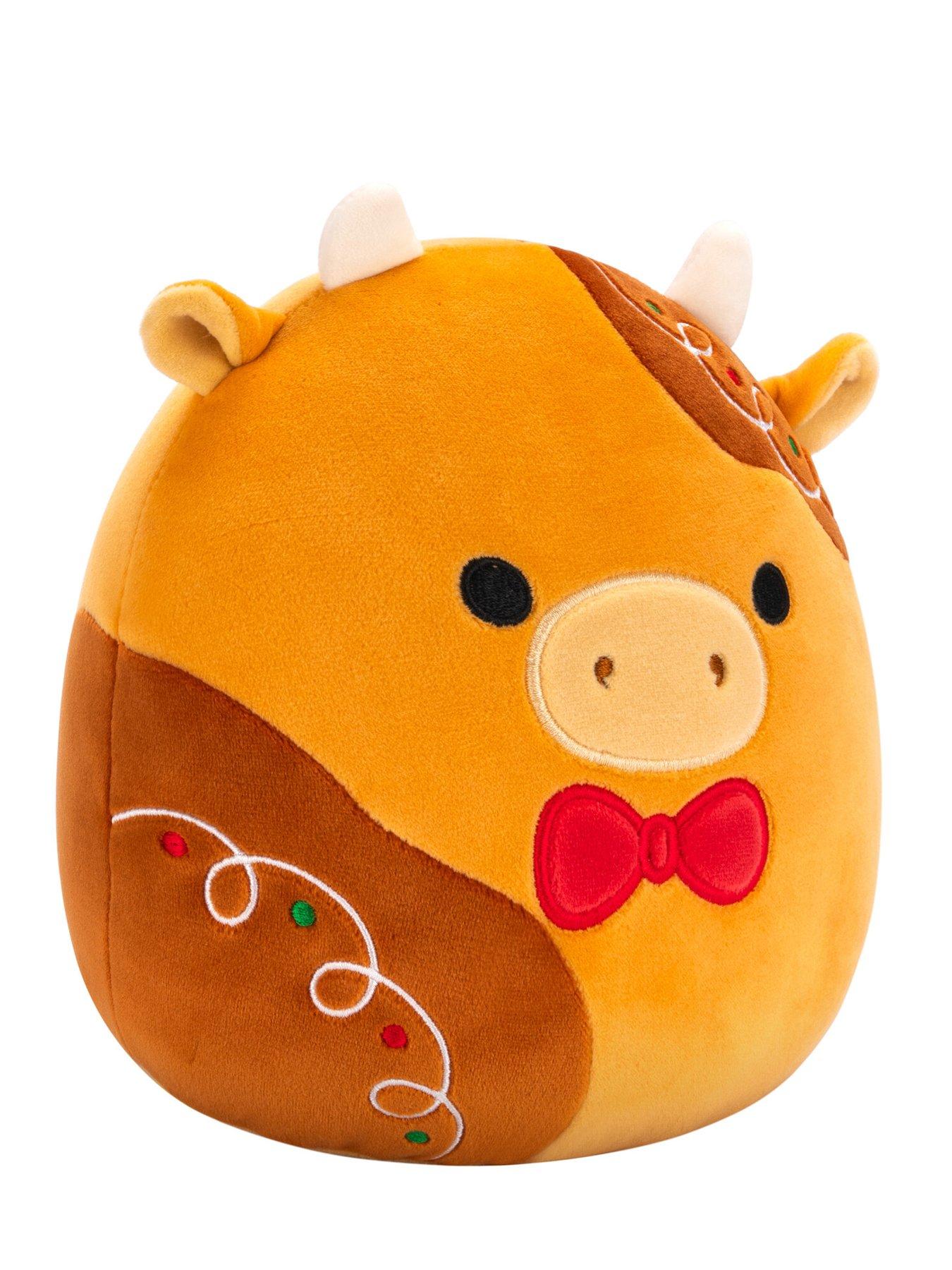 Image 2 of 8 of Squishmallows Original Squishmallows 7.5-Inch Jericho the Gingerbread Cow
