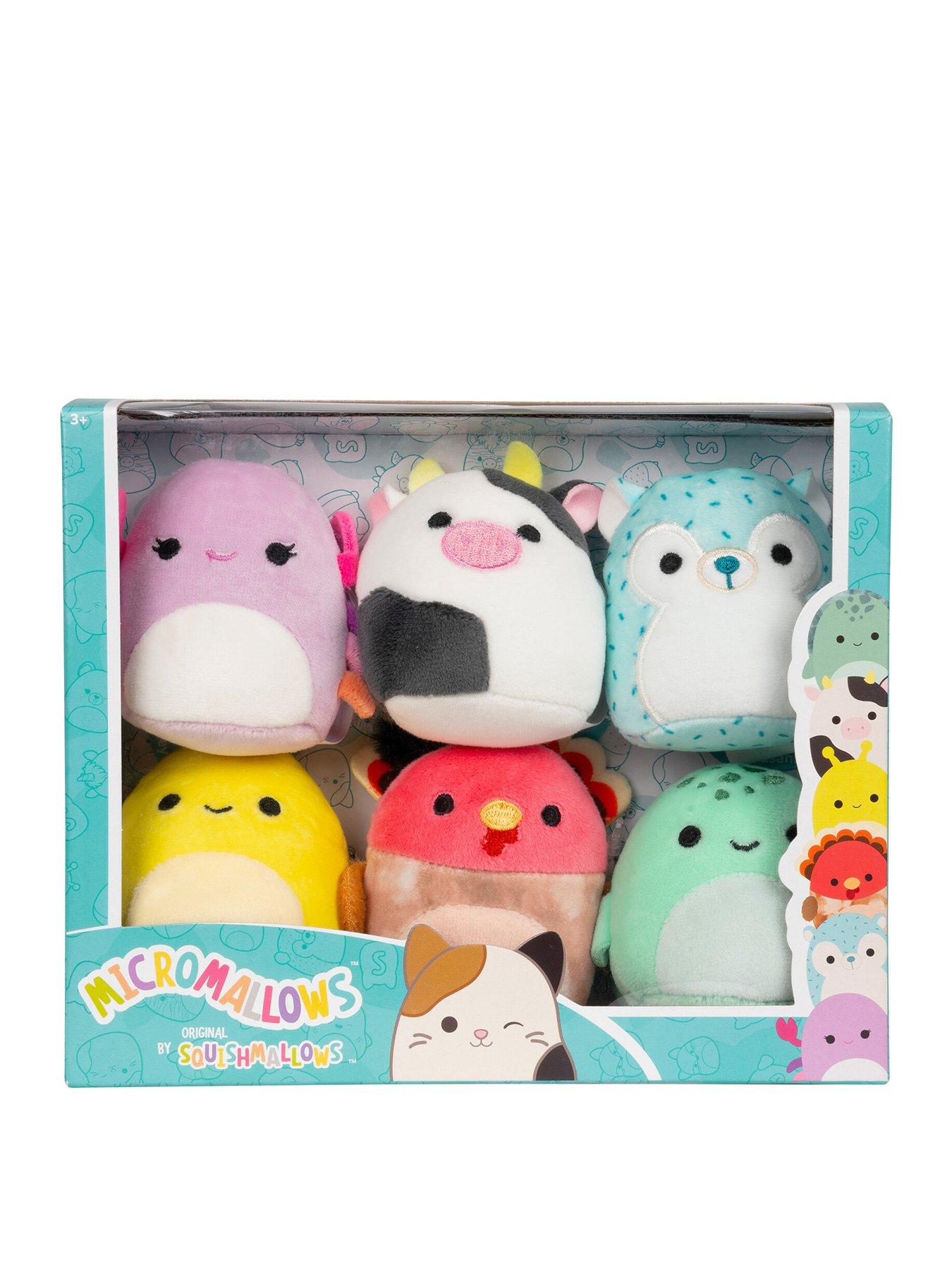 undefined Micromallows 6 Pack Plush (2.5" Squishmallows) (Cailey, Connor, Gavi, Zarina, Hasani, Cole)