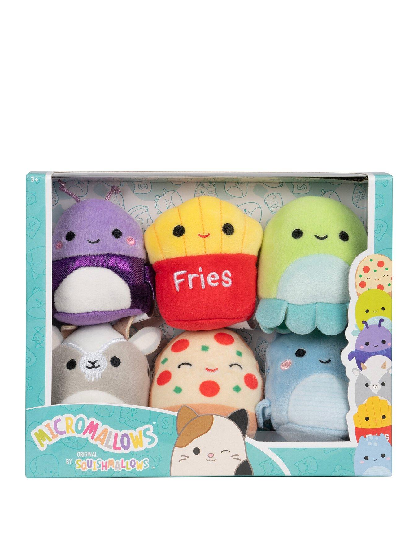 Micromallows Micromallows 6 Pack Plush (2.5-Inch Axel, Lune, Floyd ...