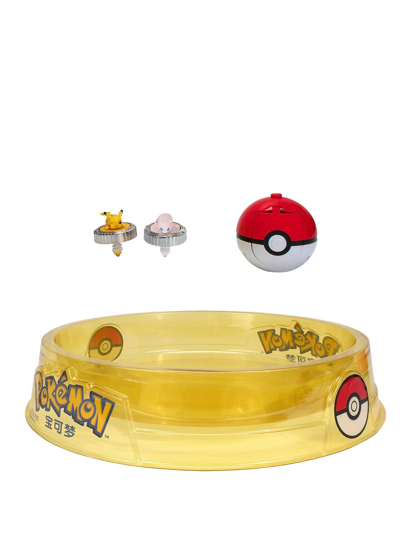 undefined Pokémon Battle Spinner Arena Set - Two Battle Spinners with Two Poké Ball Spinner Launchers and Battle Arena