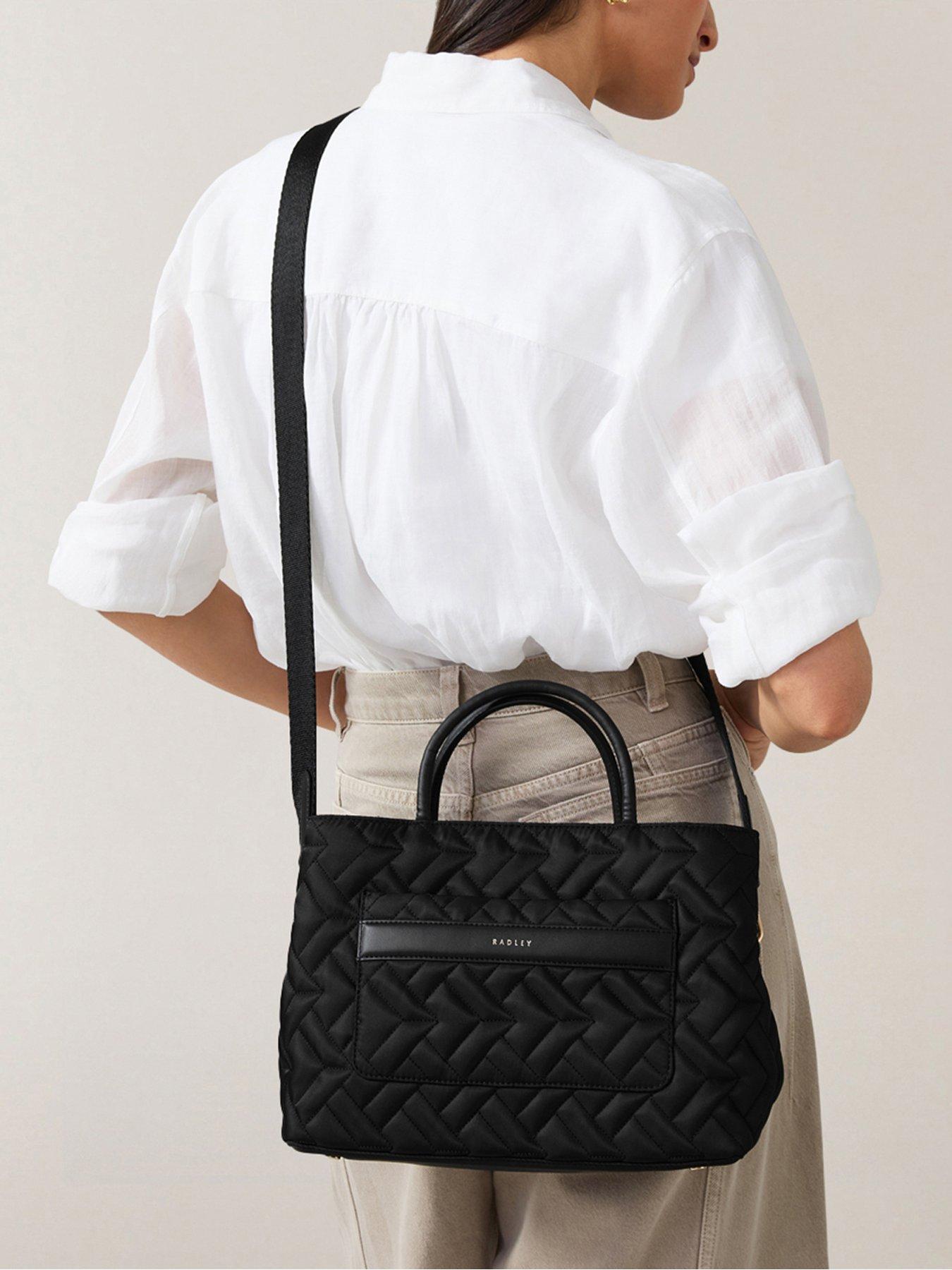 Radley Holland Park Quilted Medium Ziptop Grab Bag - Black