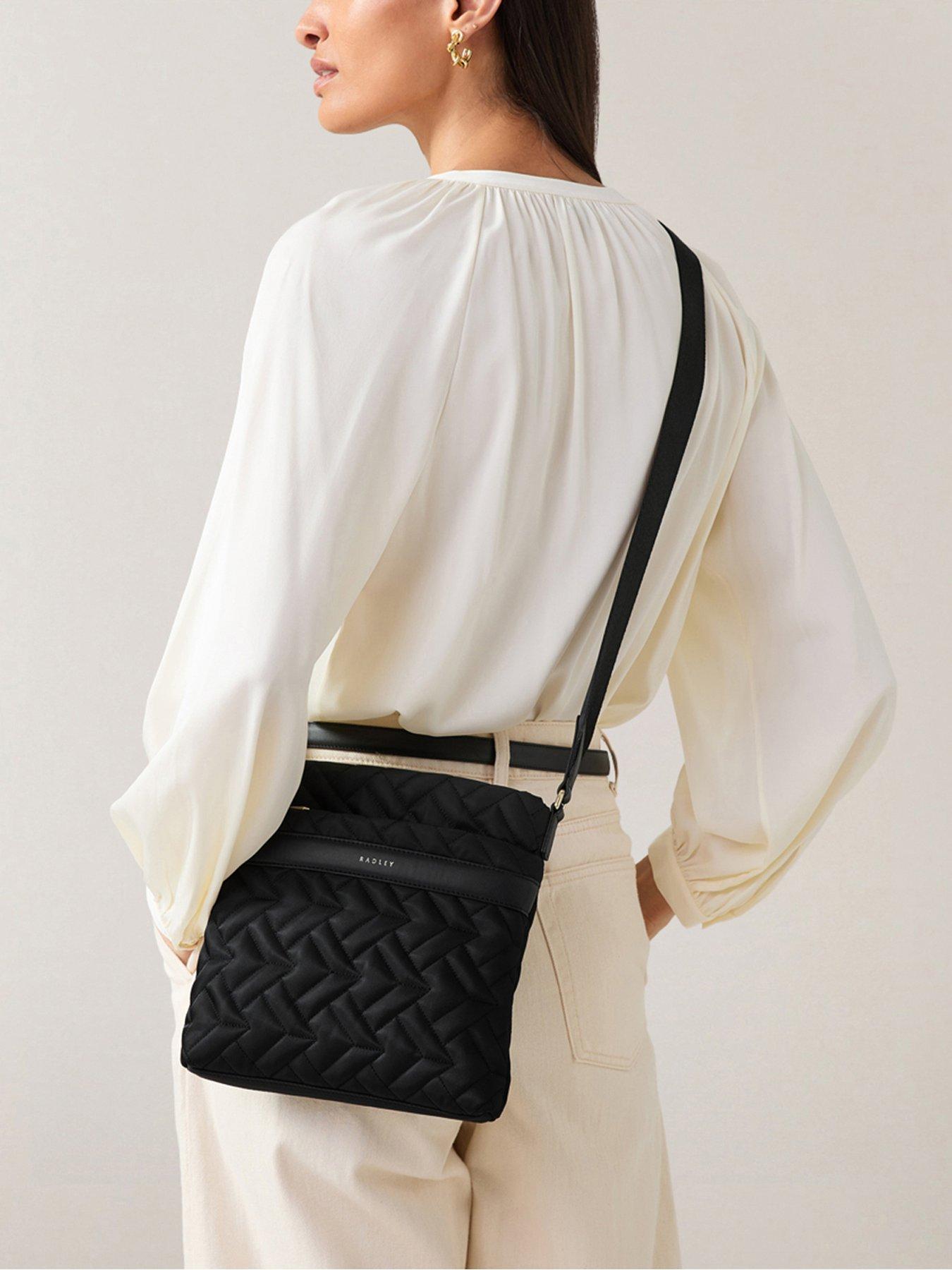 Radley Holland Park Quilted Small Ziptop Crossbody Bag - Black