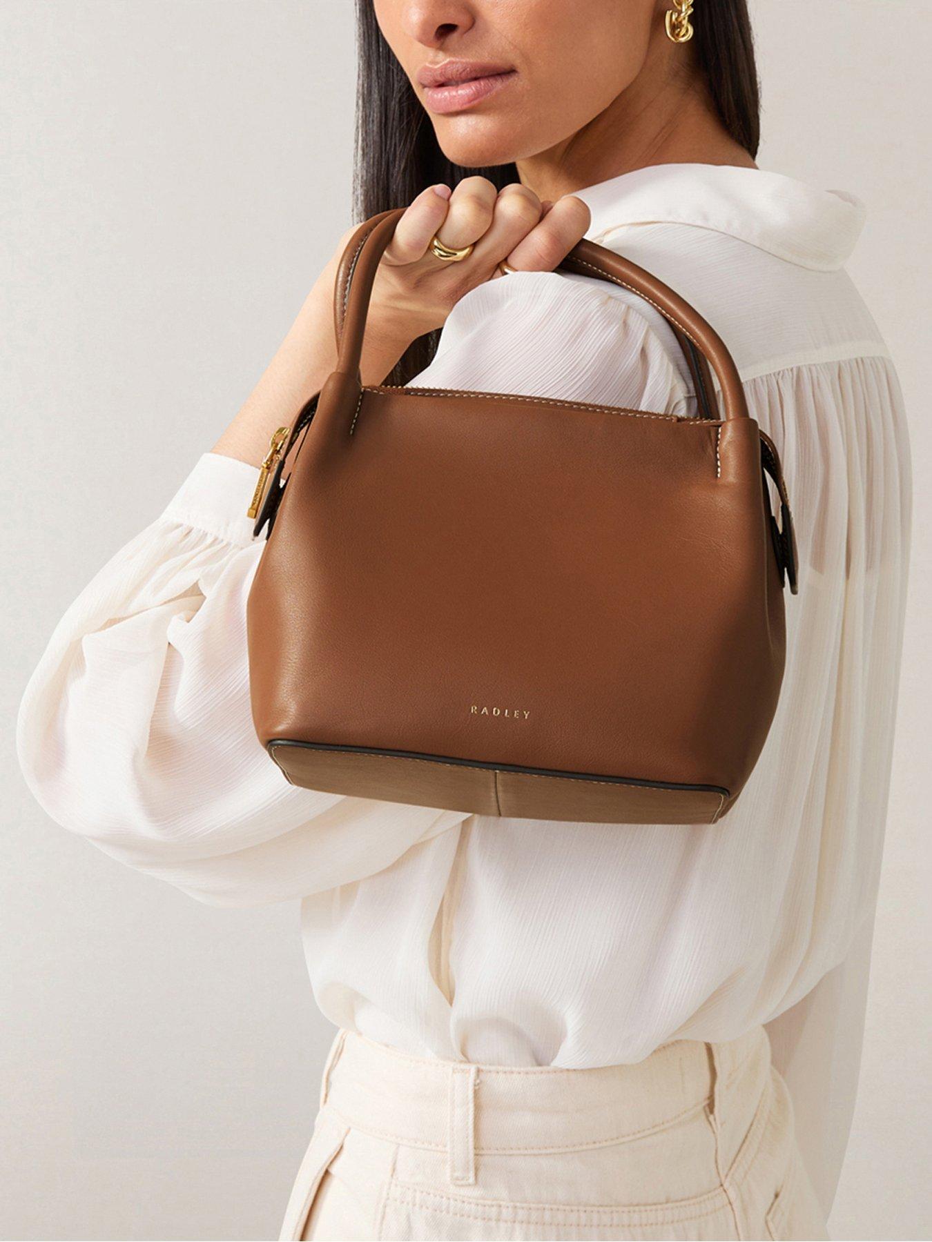 Radley Ivydale Road Small Leather Crossbody Bag Brown Very
