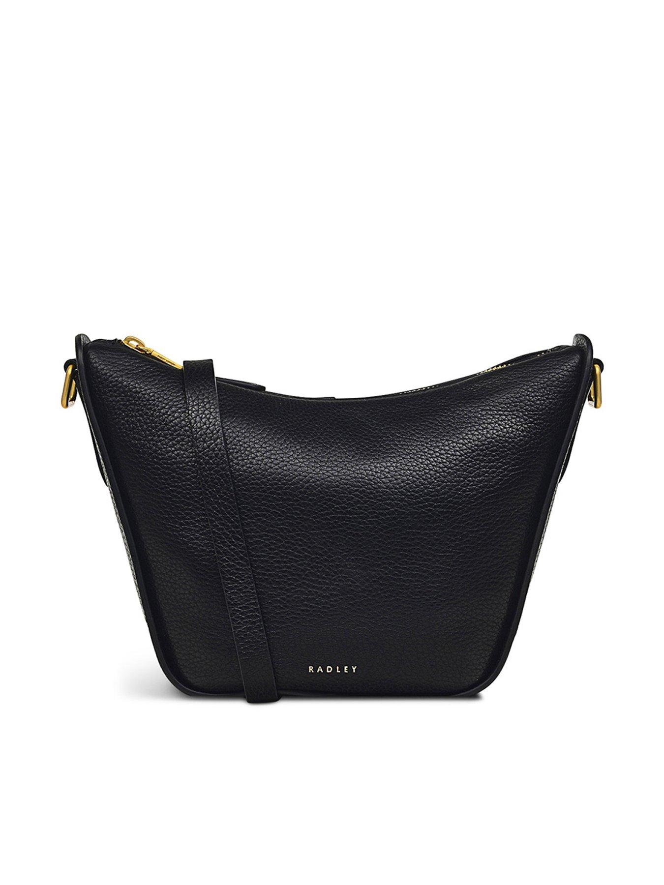 undefined Oak Street Small Ziptop Crossbody - Black