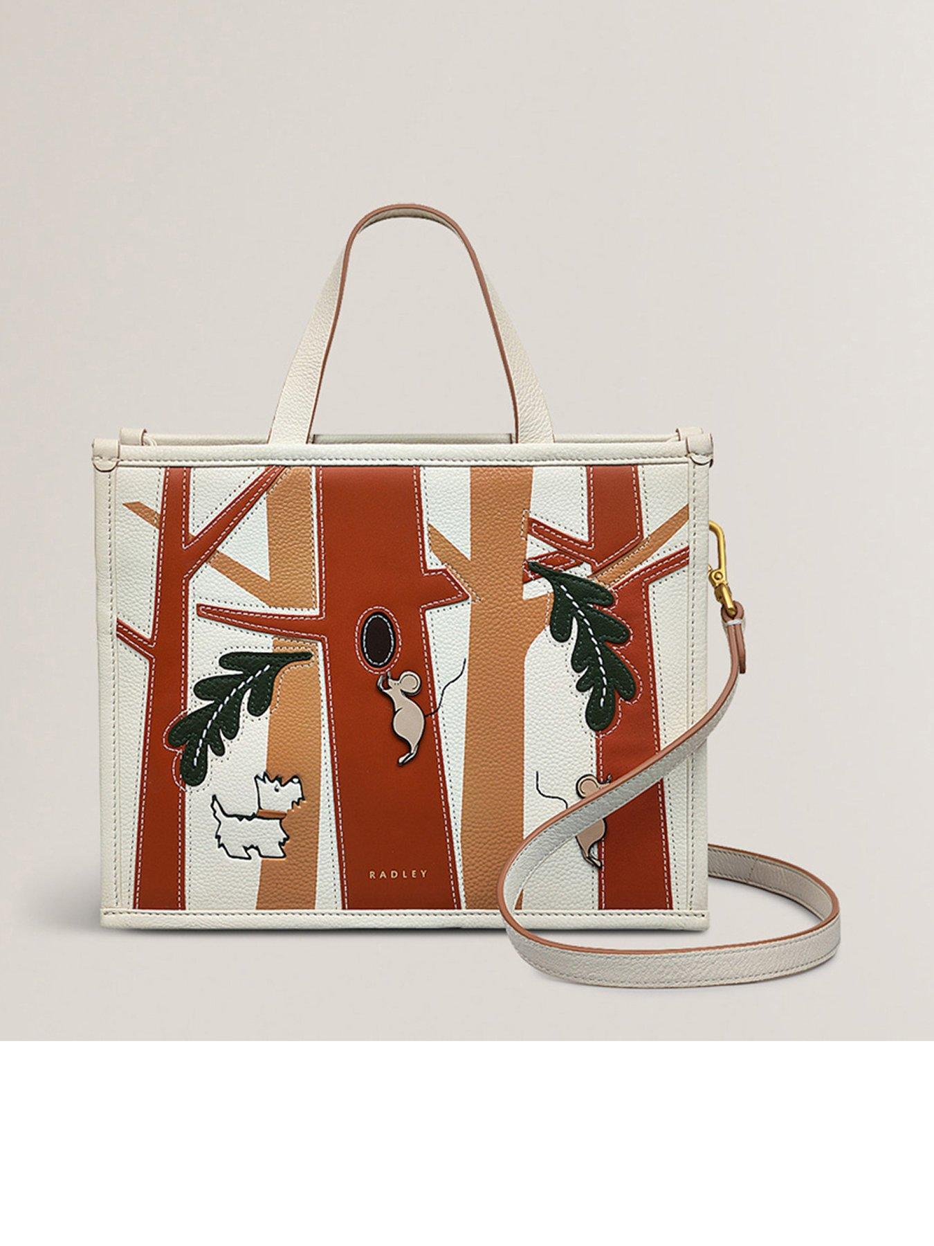 Autumn Editions Small Ziptop Grab Cream