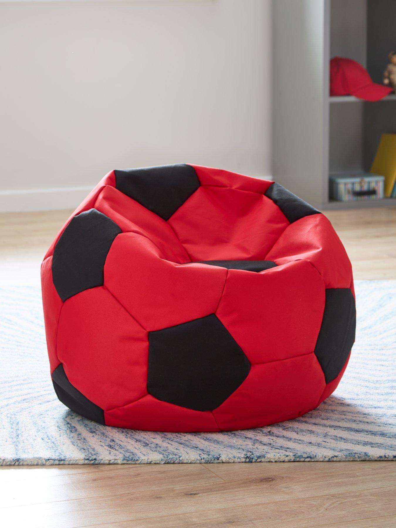 undefined Kids Football Beanbag in Red