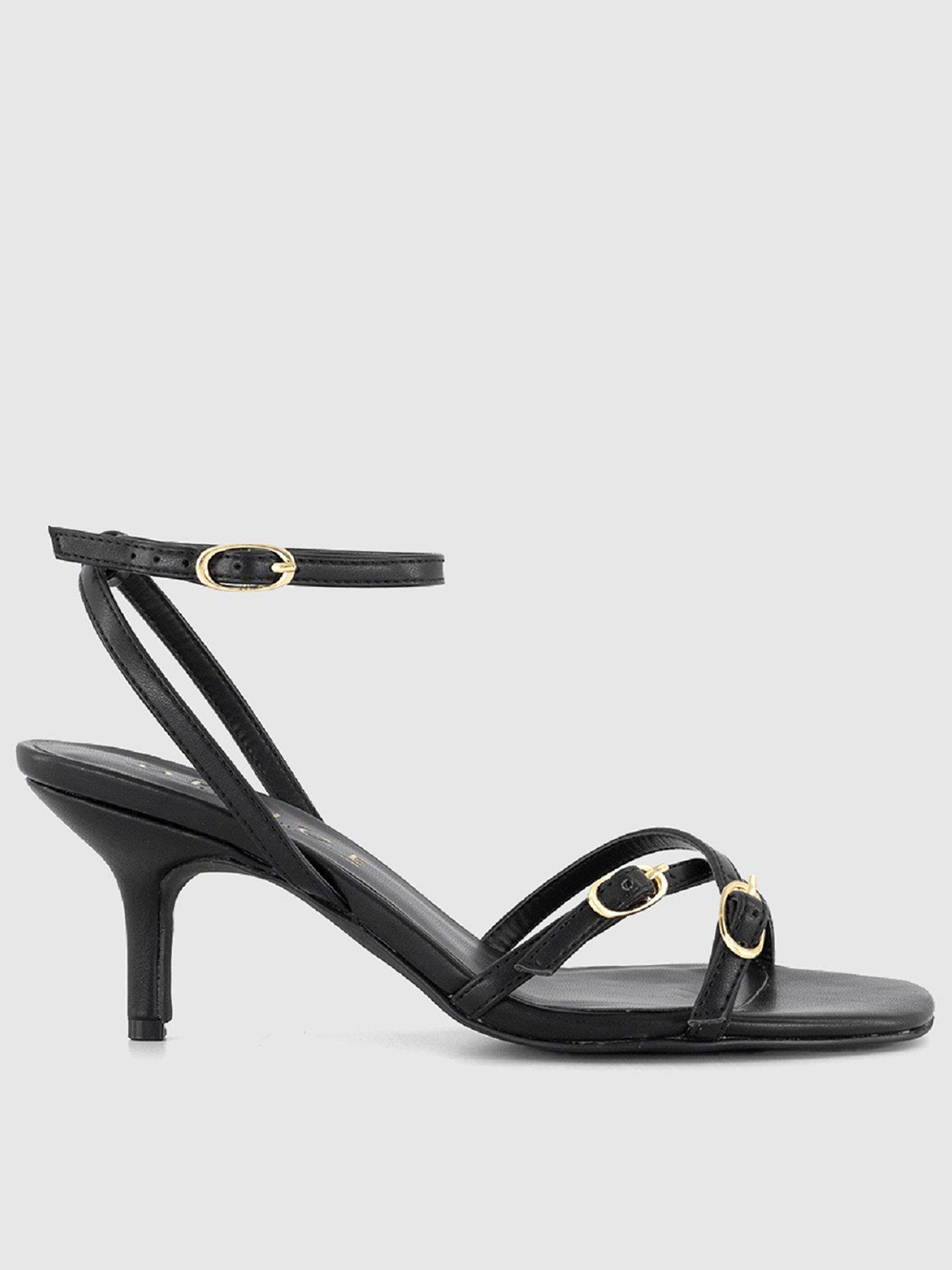 undefined Mystic Strappy Sandals - Black