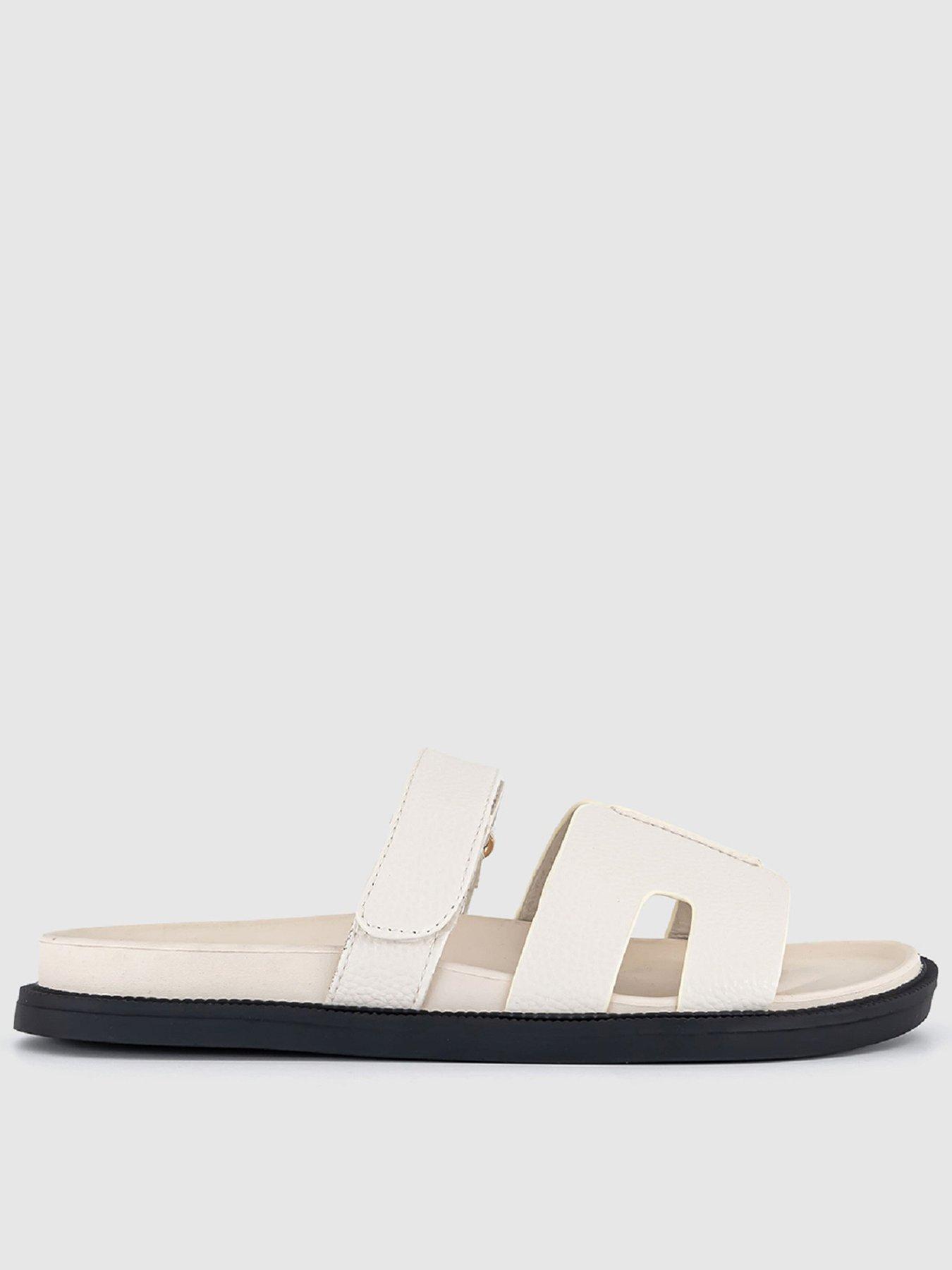 Very white sandals top