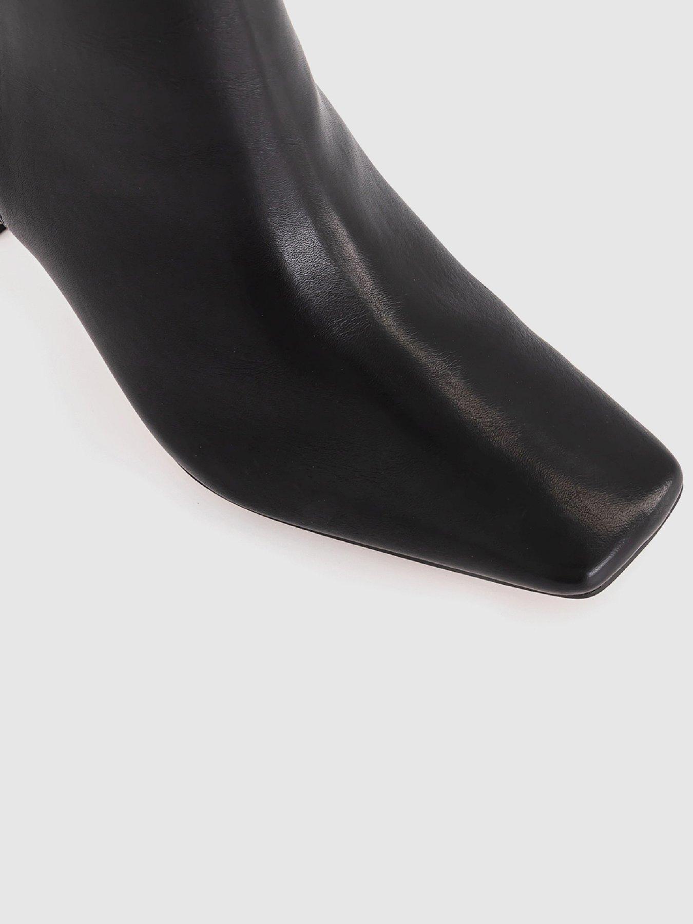 OFFICE Aria Flared Heel Smart Boot Very