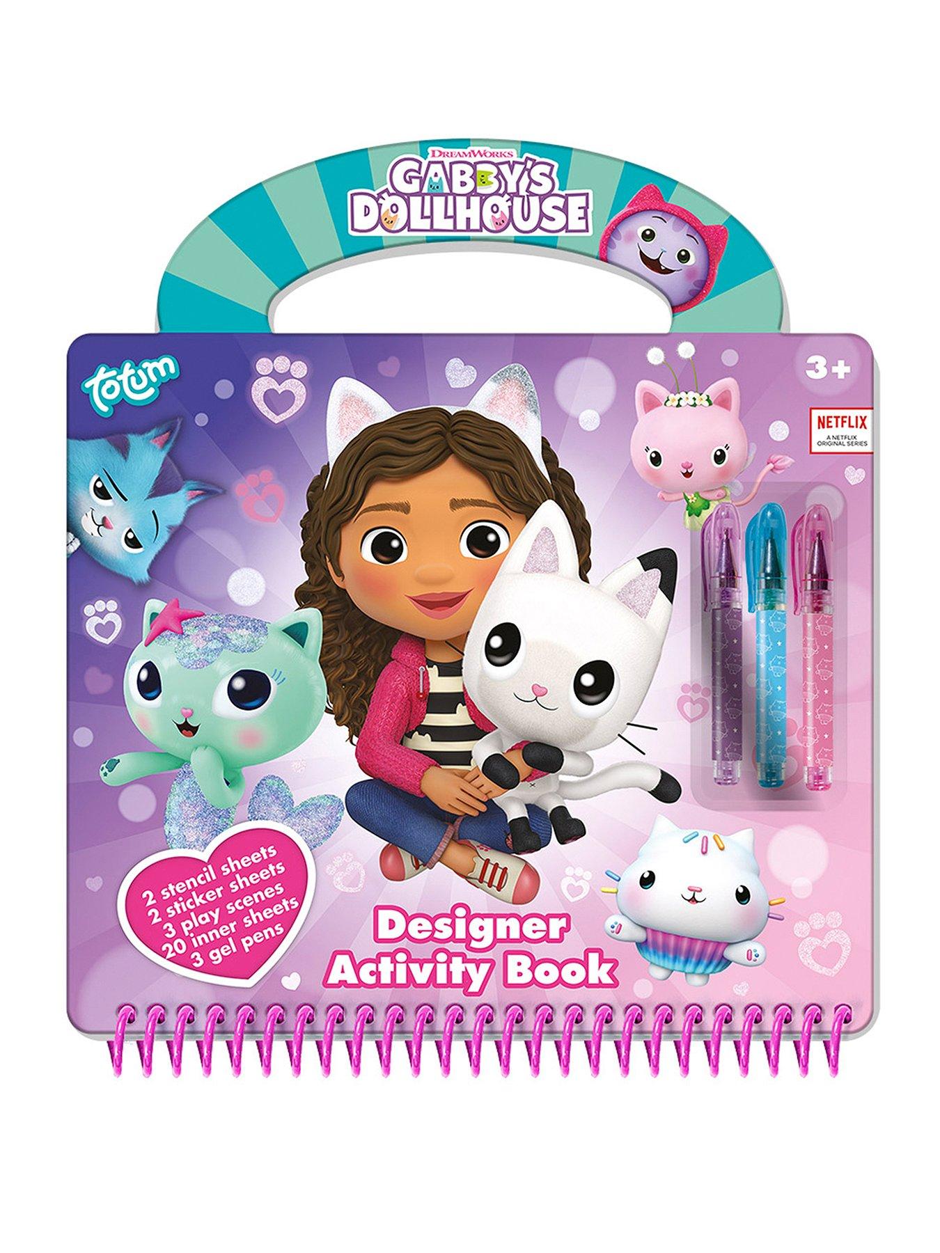 Gabby's Dollhouse Designer Activity Book