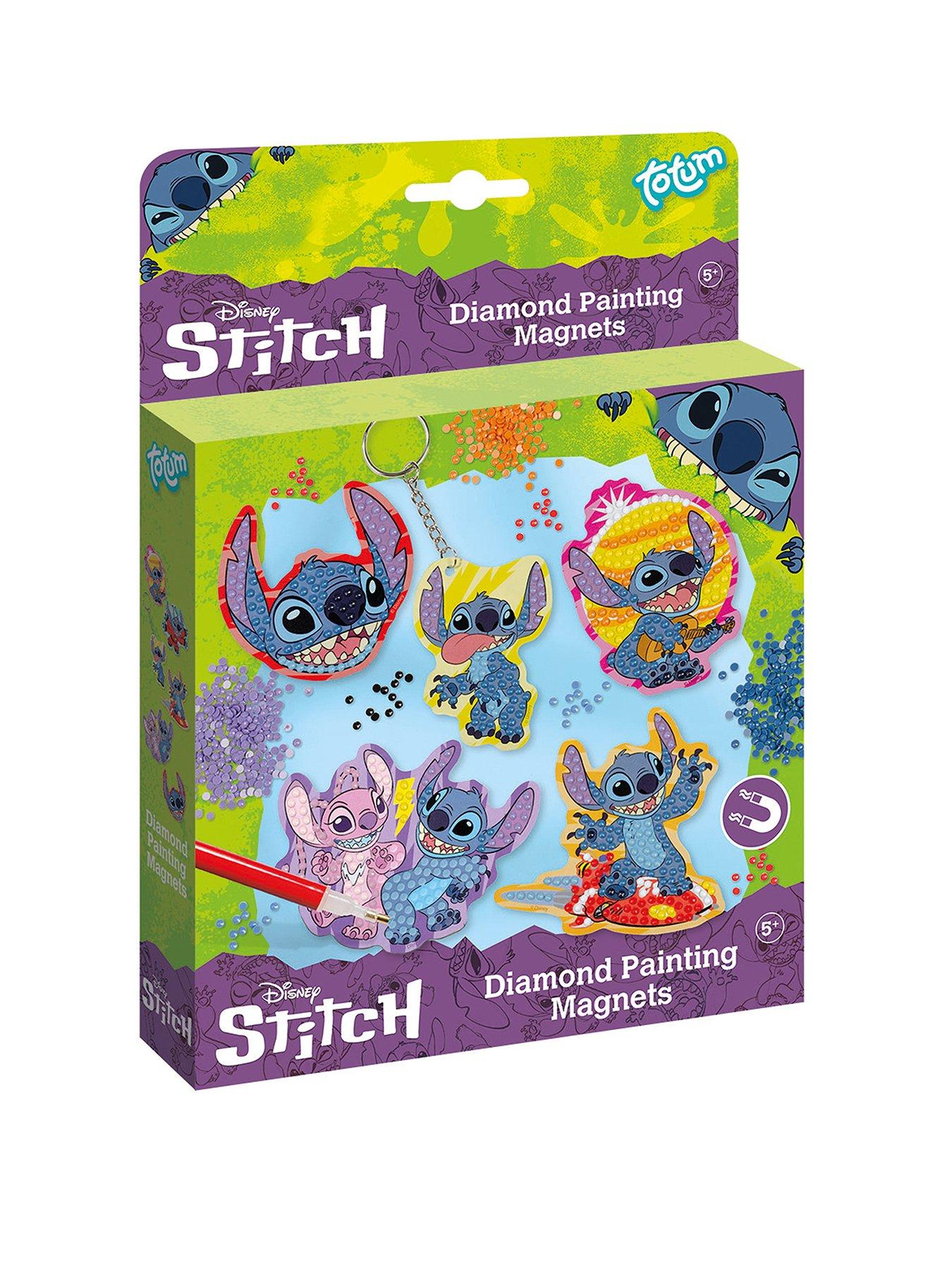 Image 1 of 5 of Disney Stitch Diamond Painting Magnets Craft Kit