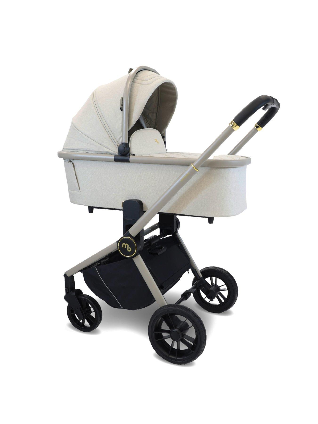 Image 2 of 7 of My Babiie MB450 3-in-1 Travel System - Ivory