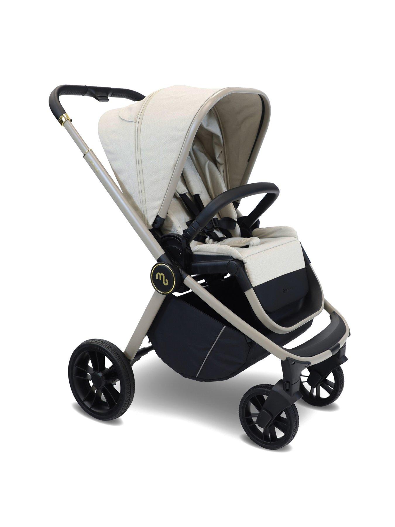 Image 3 of 7 of My Babiie MB450 3-in-1 Travel System - Ivory