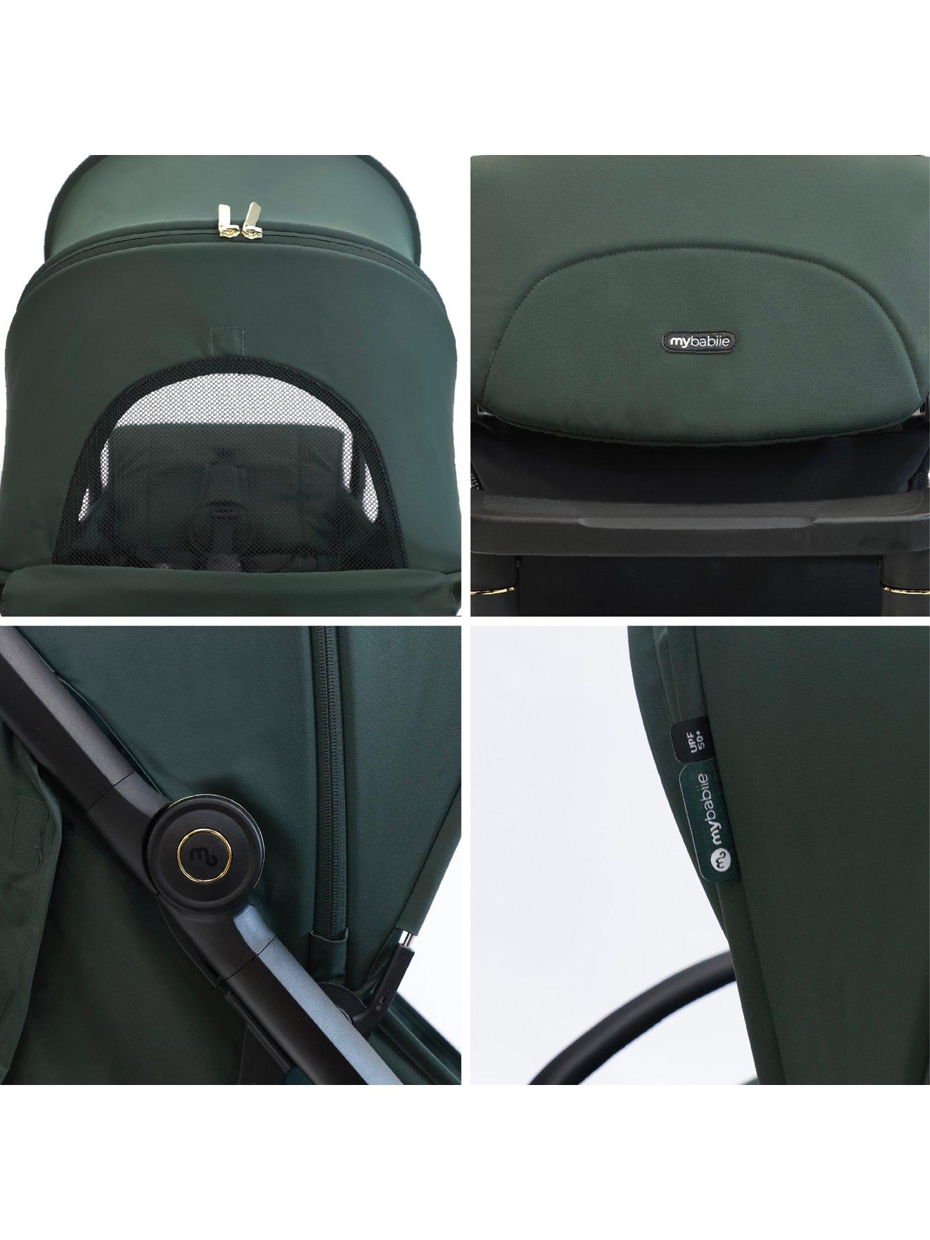 Image 4 of 8 of My Babiie MBX7 Sage BF Compact Stroller
