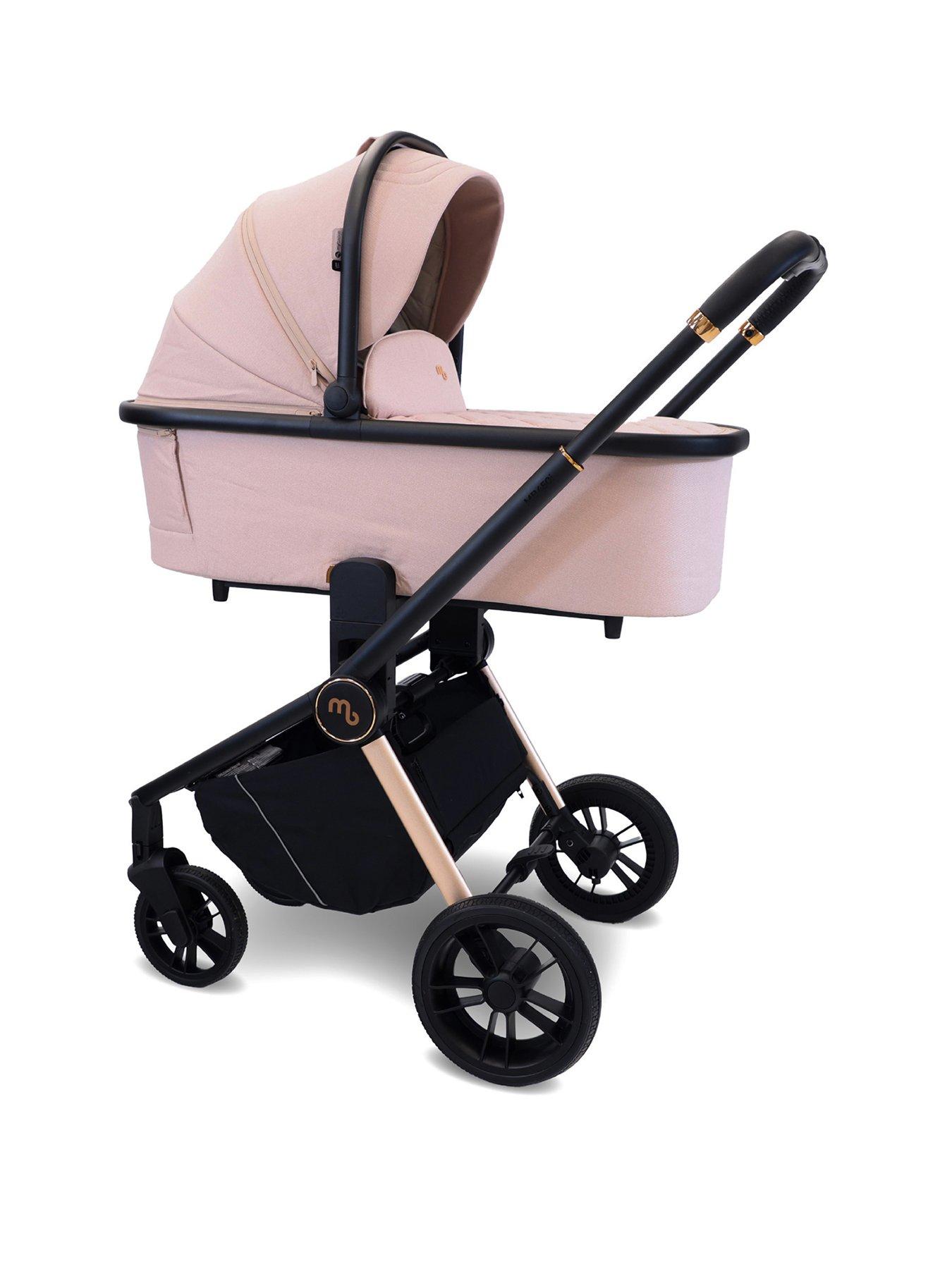 Image 2 of 7 of My Babiie MB450 3-in-1 Travel System - Pastel Pink