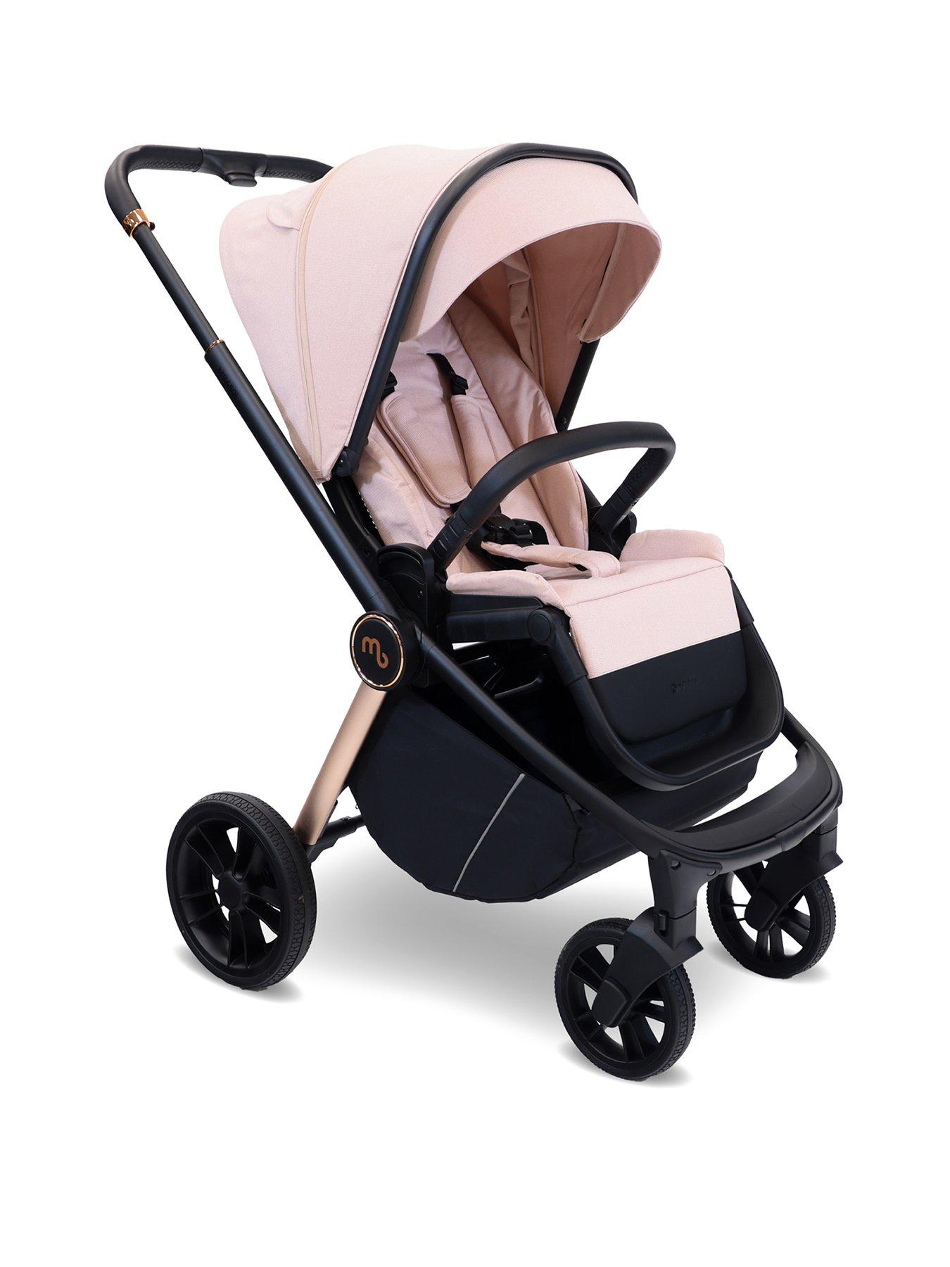 Image 3 of 7 of My Babiie MB450 3-in-1 Travel System - Pastel Pink
