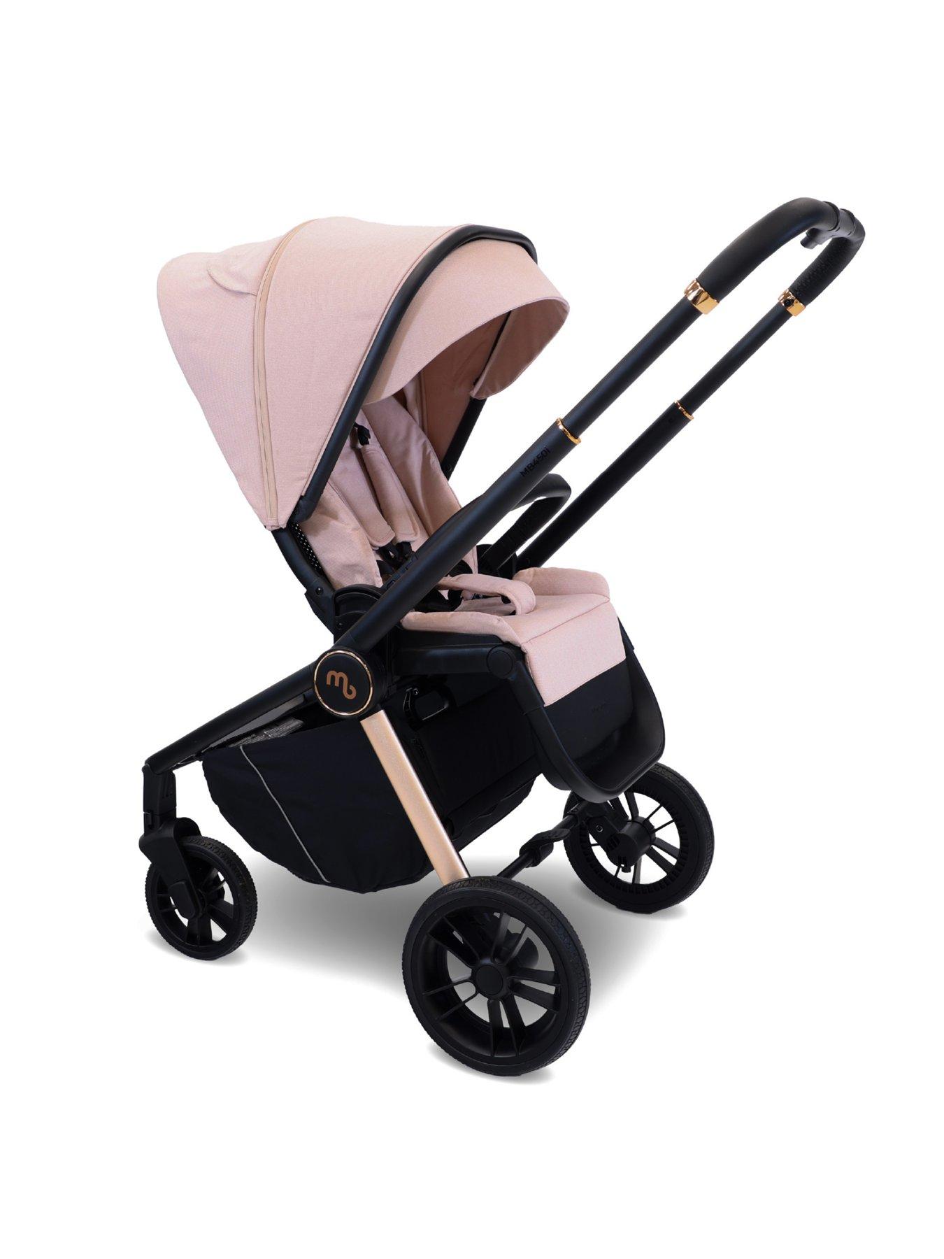 Image 4 of 7 of My Babiie MB450 3-in-1 Travel System - Pastel Pink