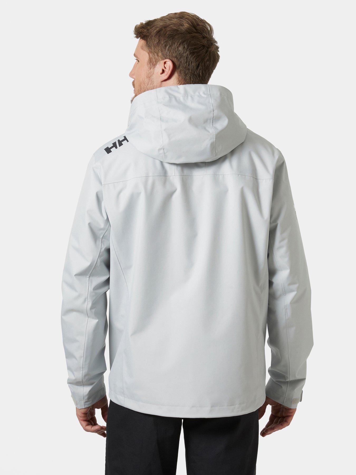 Image 2 of 5 of Helly Hansen Mens Crew Hooded Midlayer Jacket 2 - Grey Fog