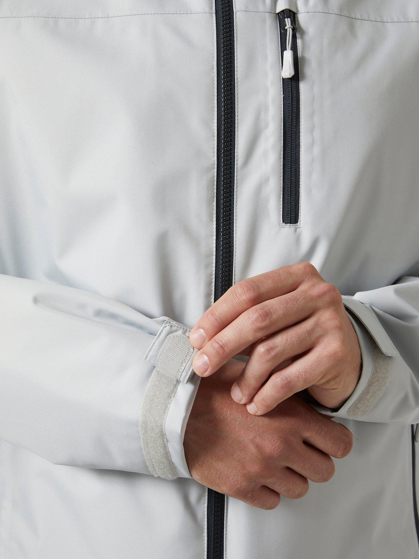 Image 5 of 5 of Helly Hansen Mens Crew Hooded Midlayer Jacket 2 - Grey Fog