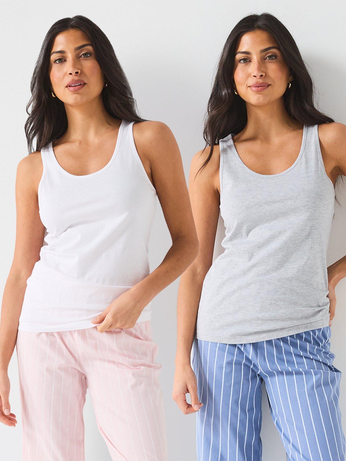 Image 1 of 4 of Everyday Jersey 2 Pack Cotton Vests
