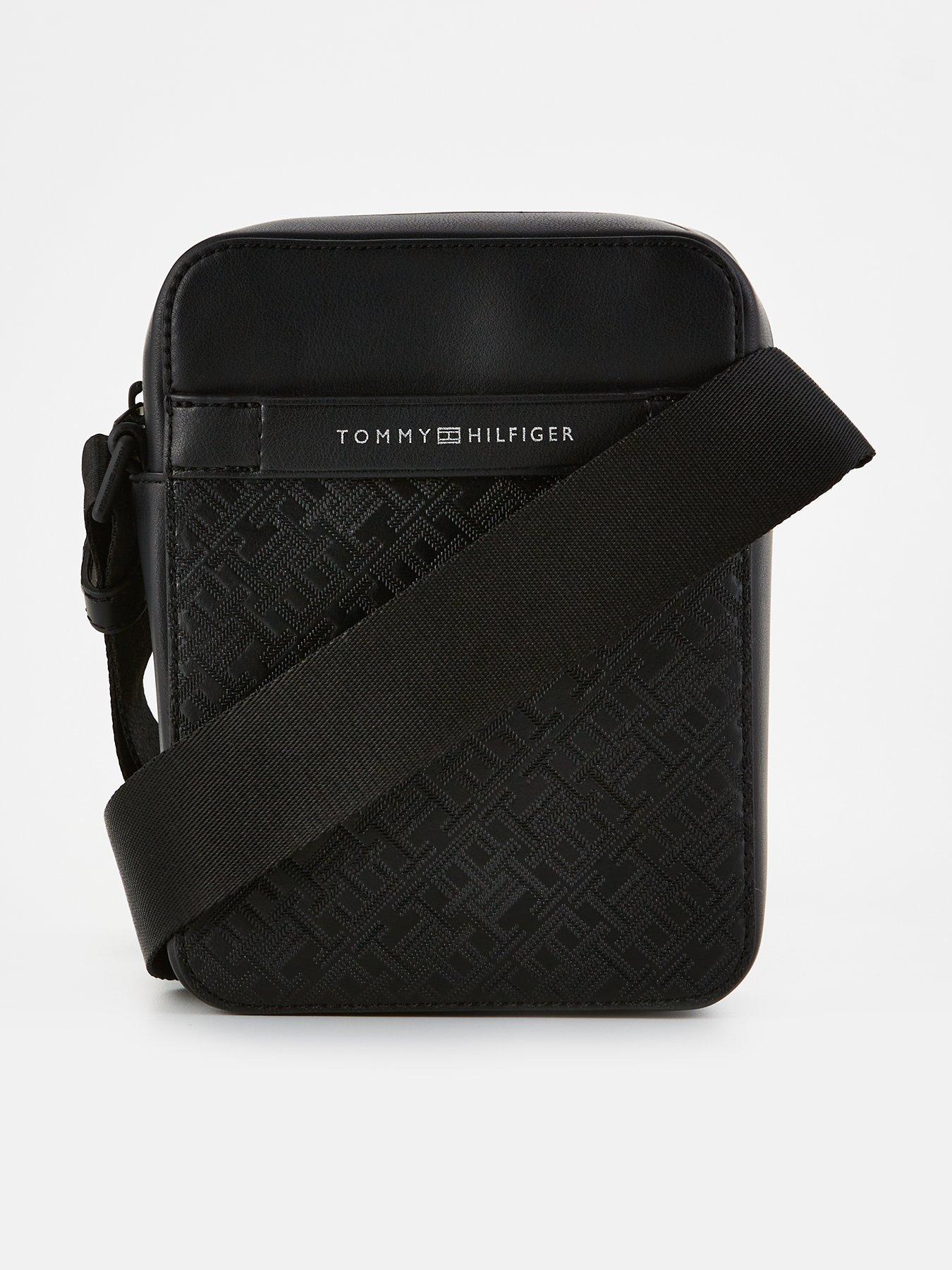 undefined Monogram Mini Reporter Bag - Black