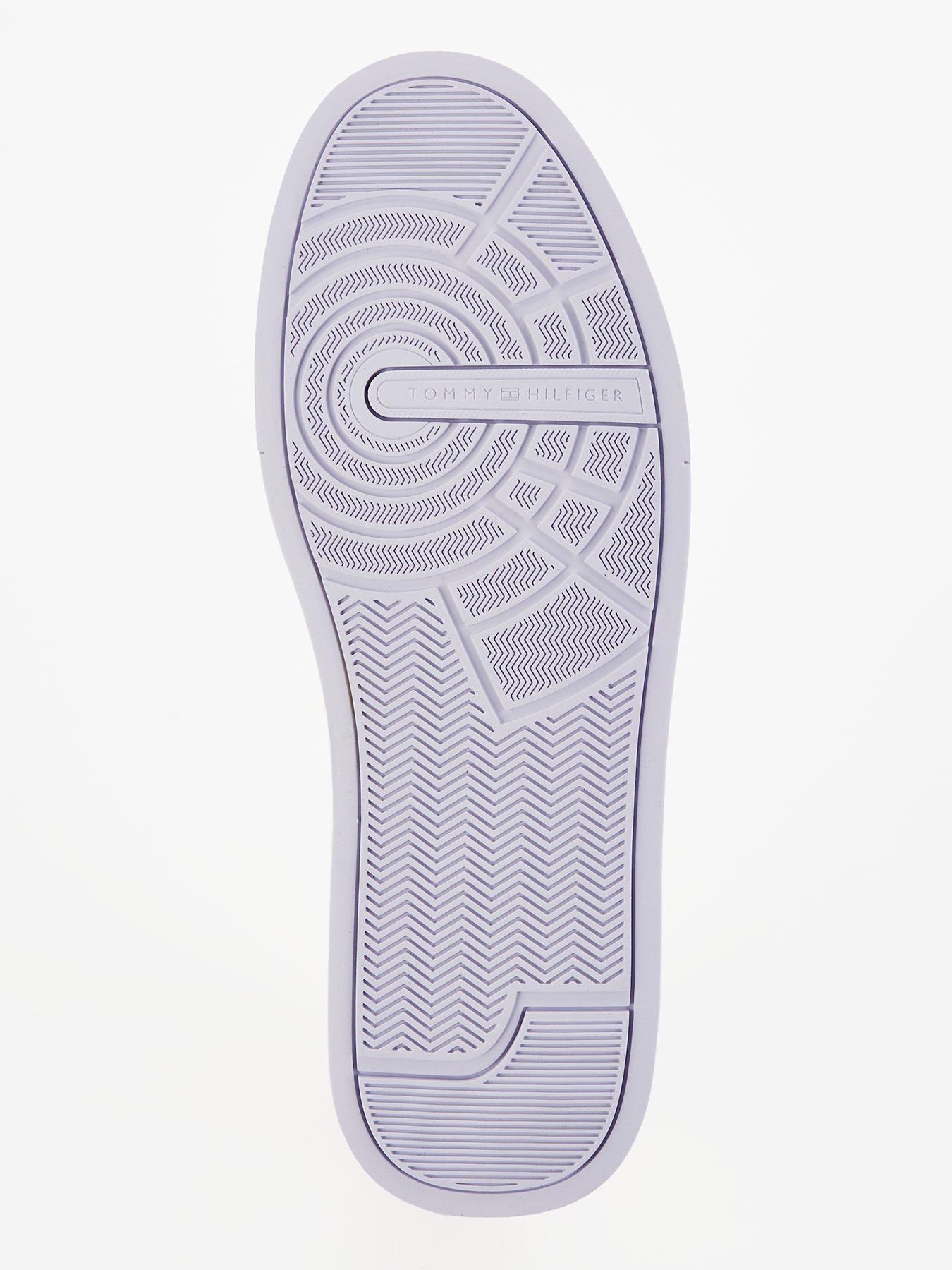 Image 5 of 7 of Tommy Hilfiger Leather Court Shoes - Navy
