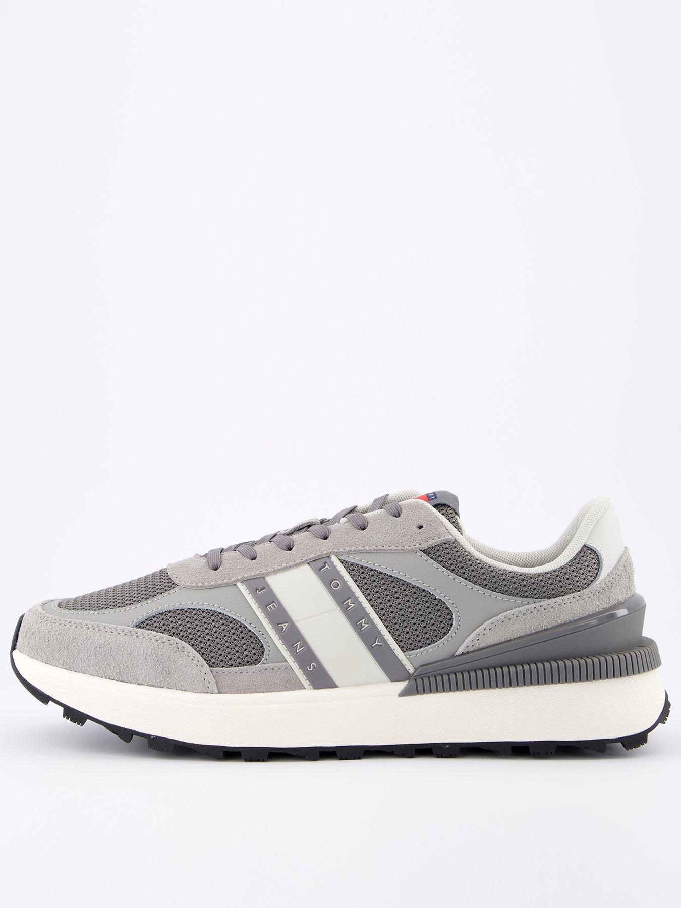 undefined Mixed Media Technical Runner - Grey