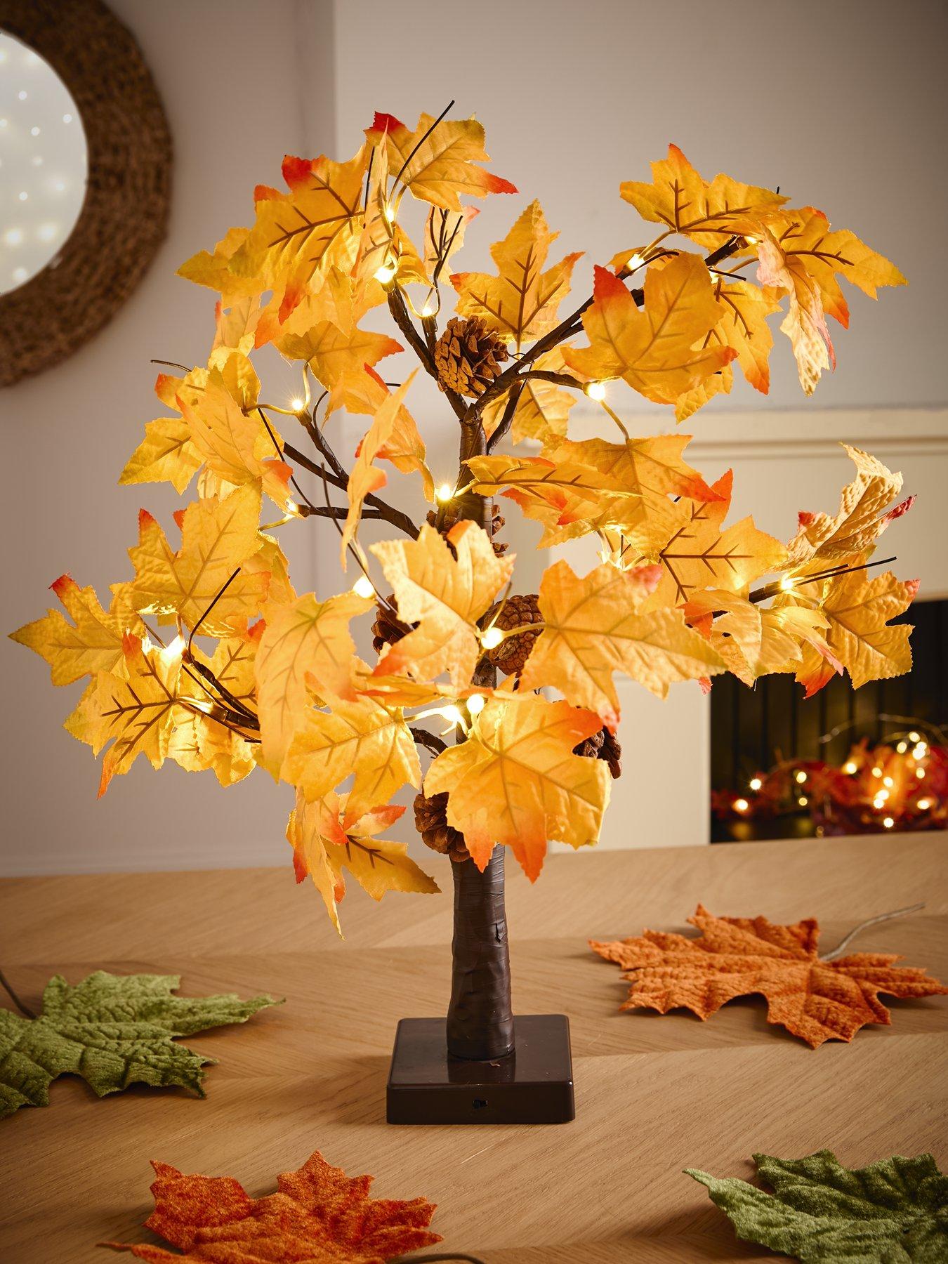 Heaven Sends Autumn Leaf Light Up Tree Decoration