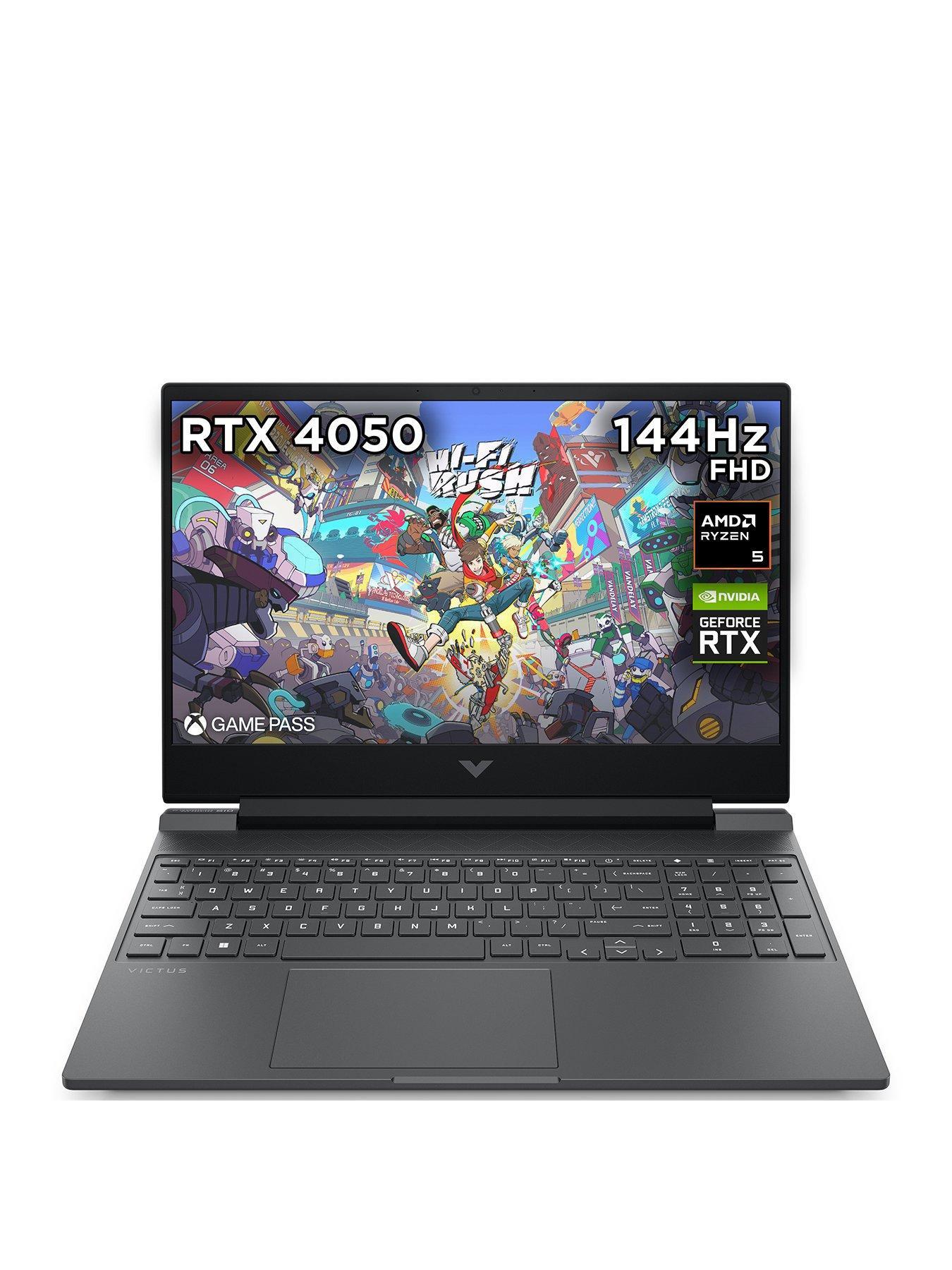 undefined VICTUS 15-fb2007na Gaming Laptop - GeForce RTX 4050 - AMD Ryzen 5 - 16GB RAM - 512GB SSD - 15.6in - Full HD