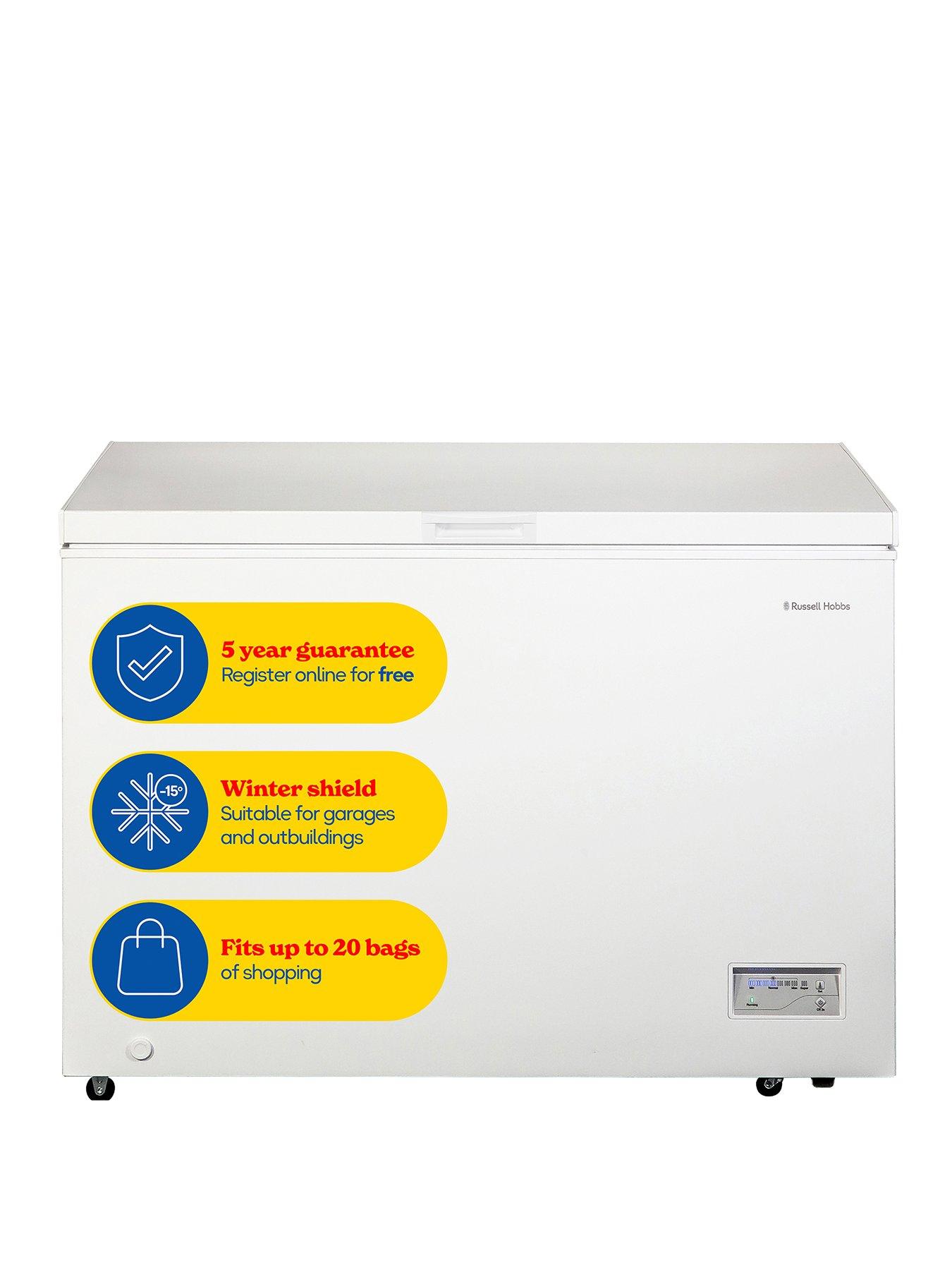 undefined Russell Hobbs, RH300CF201W, 300L Chest Freezer in White