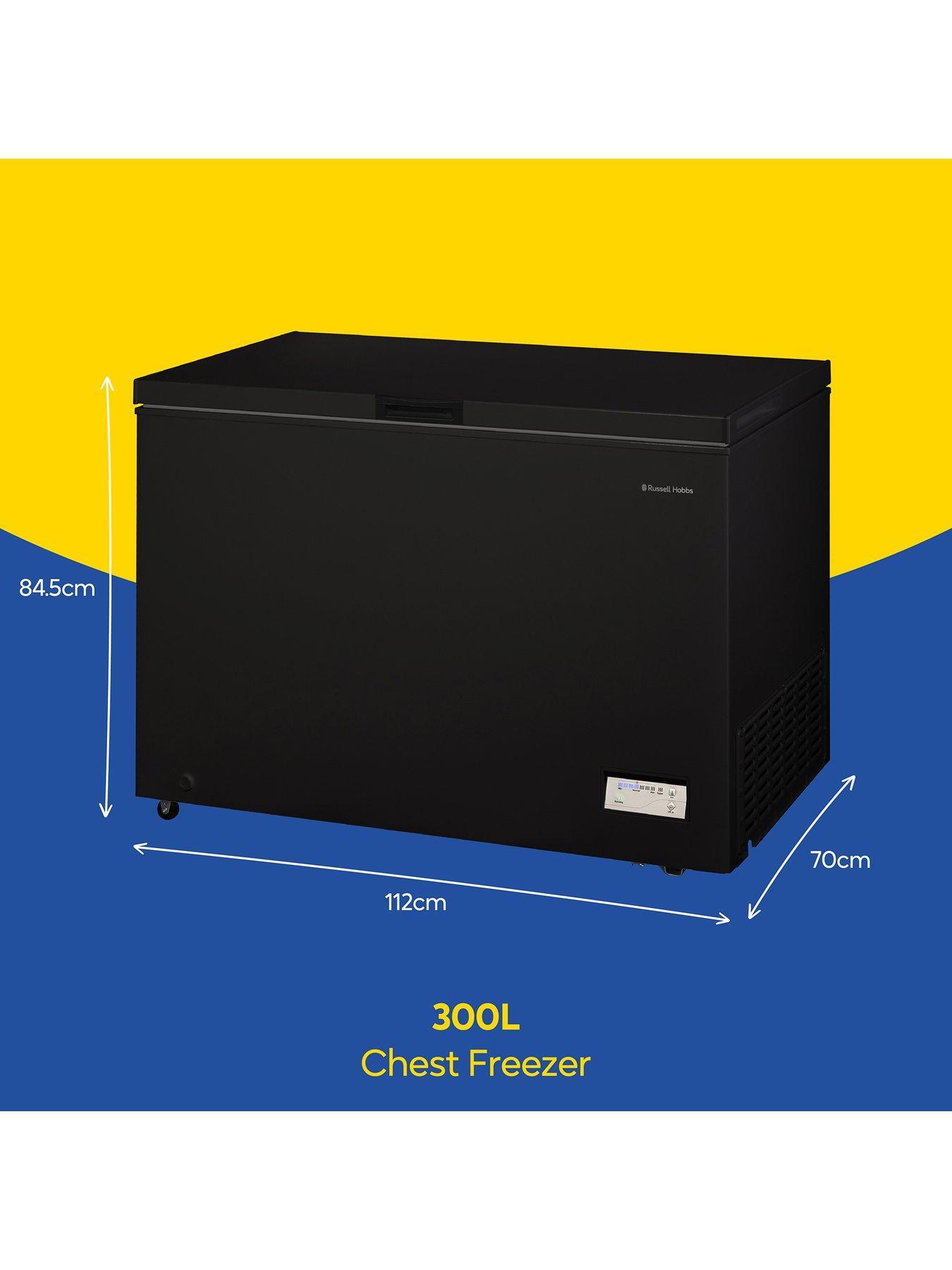 Image 2 of 7 of Russell Hobbs Russell Hobbs, RH300CF201B, 300L Chest Freezer in Black