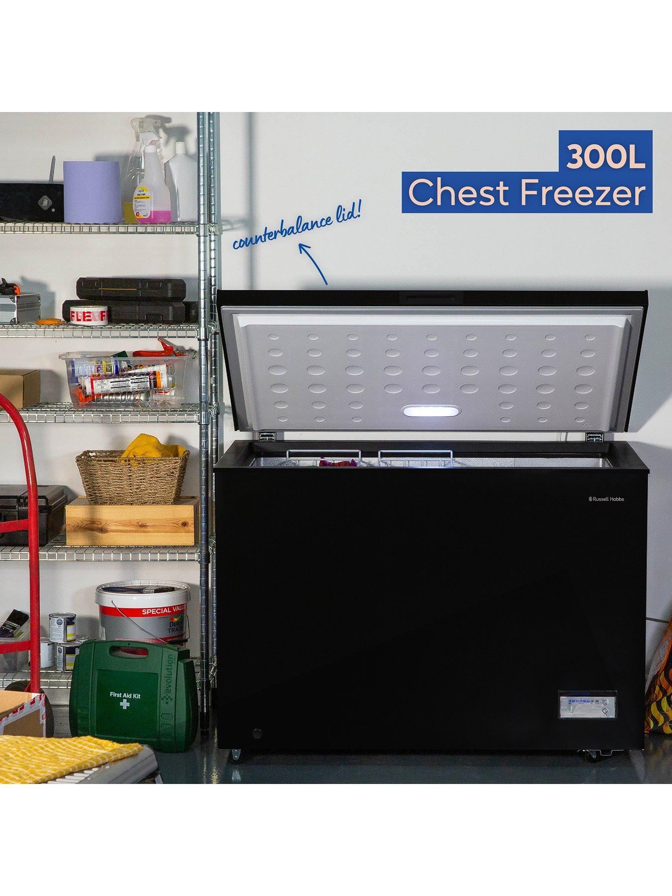 Image 3 of 7 of Russell Hobbs Russell Hobbs, RH300CF201B, 300L Chest Freezer in Black