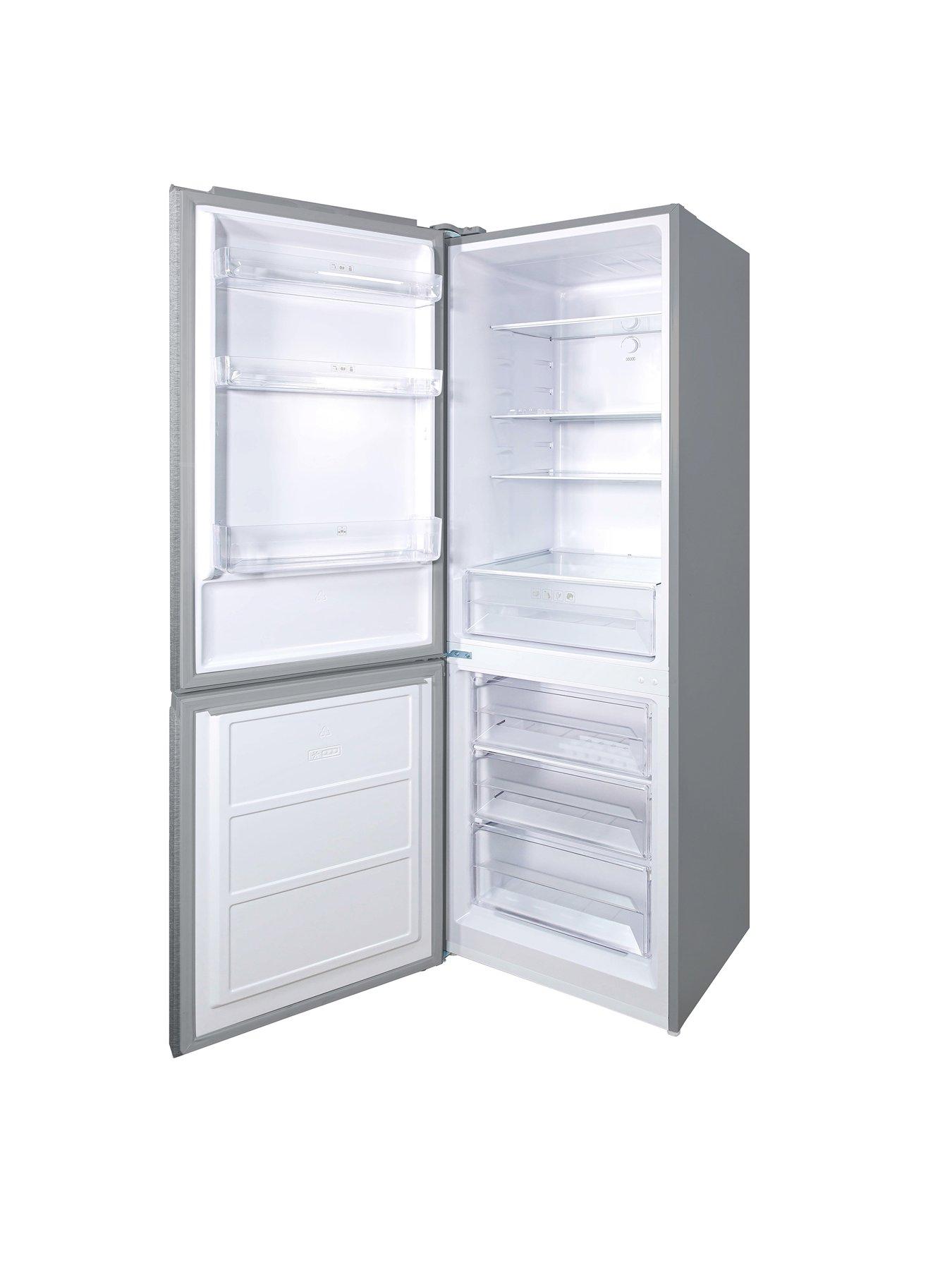Image 3 of 7 of Russell Hobbs Stainless Steel 60cm Wide 186cm High Freestanding Total No Frost Fridge Freezer