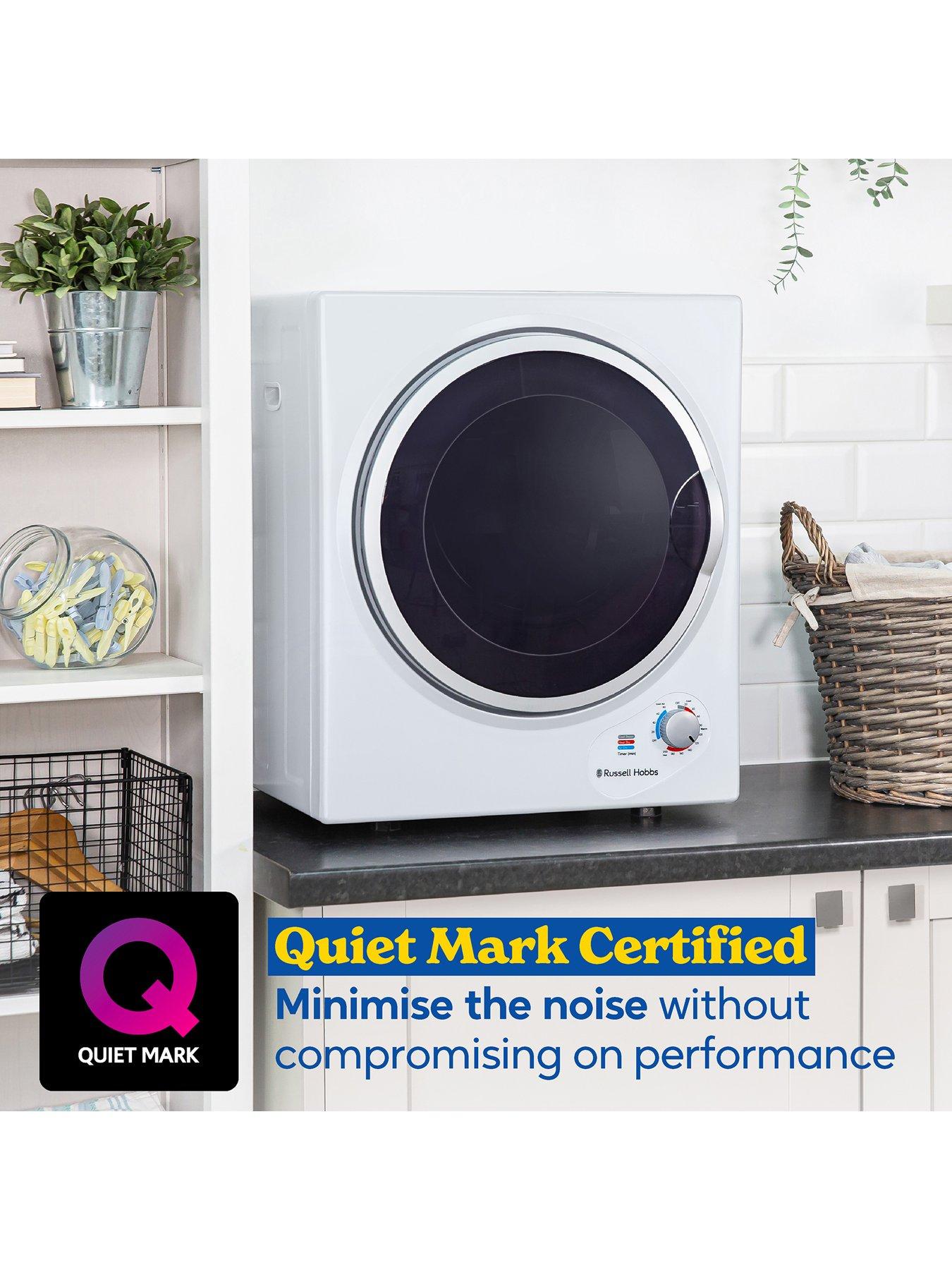 Image 3 of 7 of Russell Hobbs RH3VTD800 2.5kg Compact Vented Tumble Dryer in White