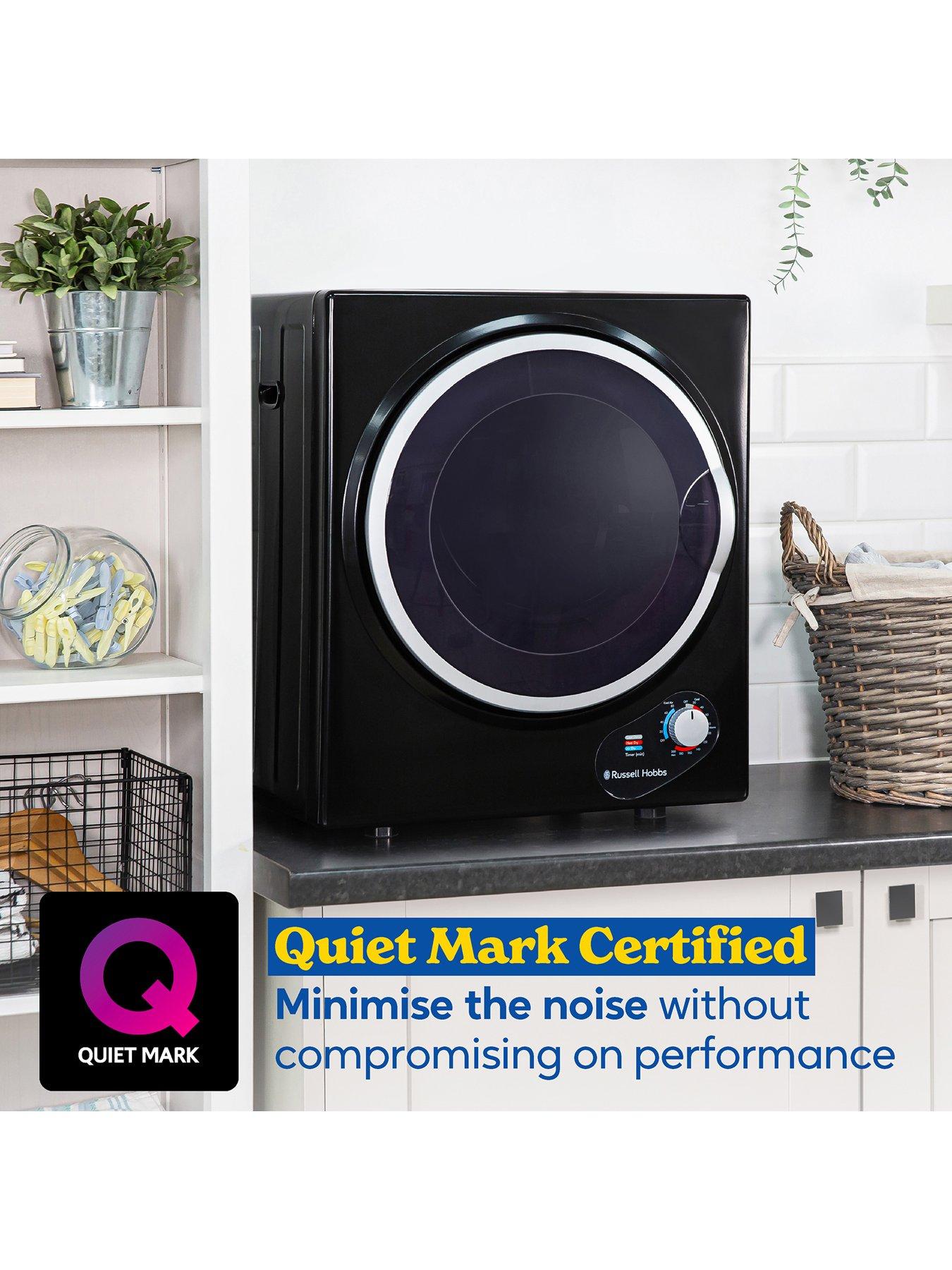 Image 3 of 7 of Russell Hobbs RH3VTD800B 2.5kg Compact Vented Tumble Dryer in Black