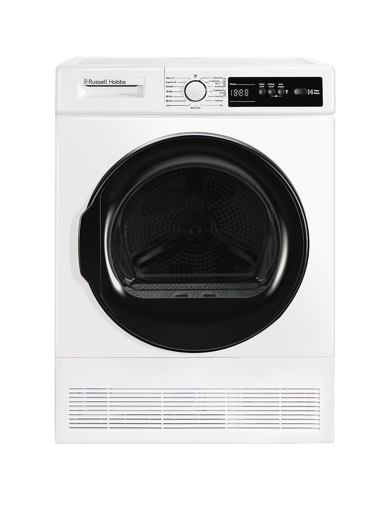 Russell Hobbs RH8CTD111W 11 Series, 8kg Condenser Dryer in White