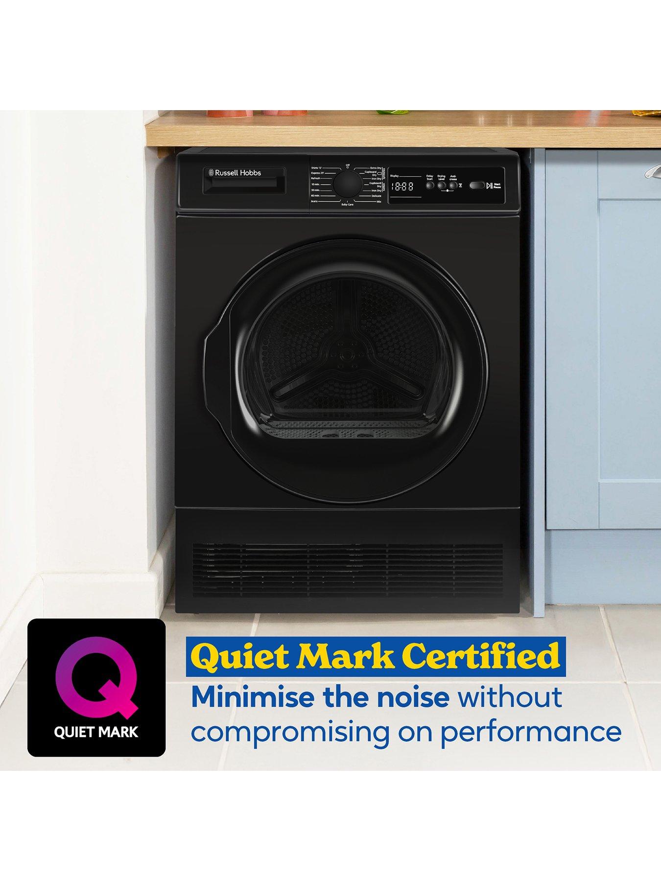 Image 4 of 7 of Russell Hobbs RH8CTD111B 11 Series, 8kg Condenser Dryer in Black