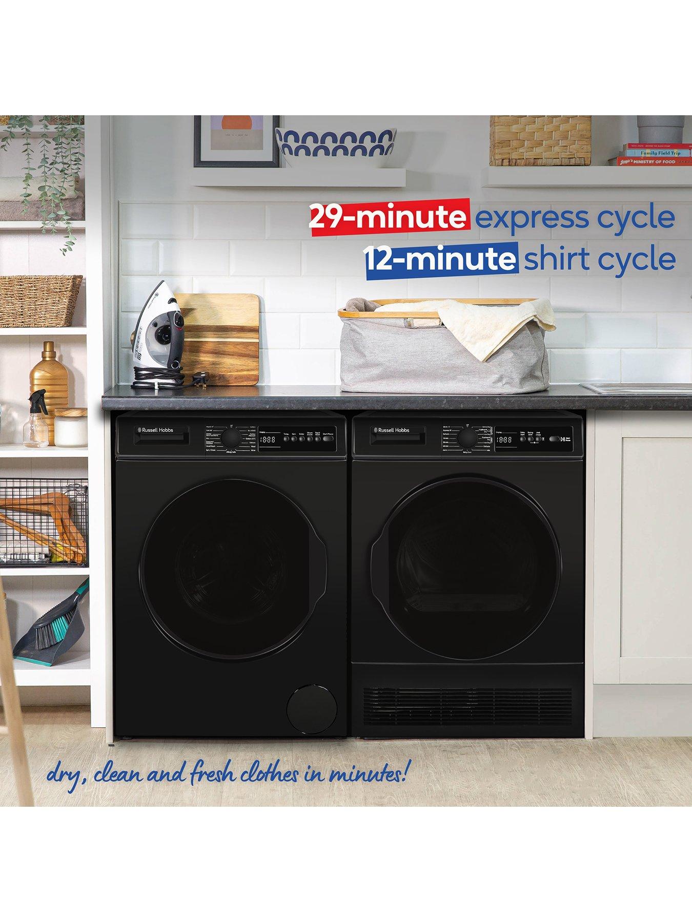 Image 6 of 7 of Russell Hobbs RH8CTD111B 11 Series, 8kg Condenser Dryer in Black