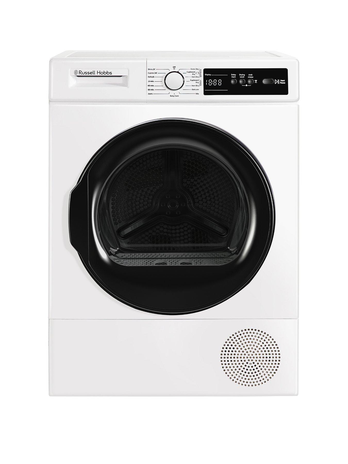 undefined RH9HPTD111W 11 Series 9kg Heat Pump Tumble Dryer in White