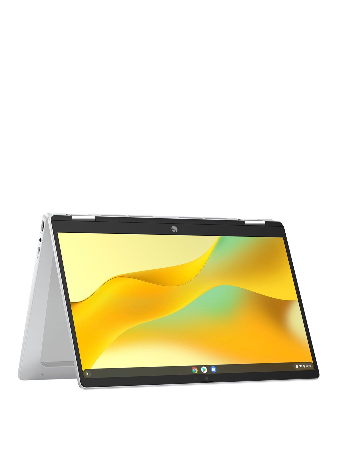 undefined Chromebook X360 14b-cd0002na - 14in HD, Intel N100, 4GB RAM, 128GB SSD - Silver