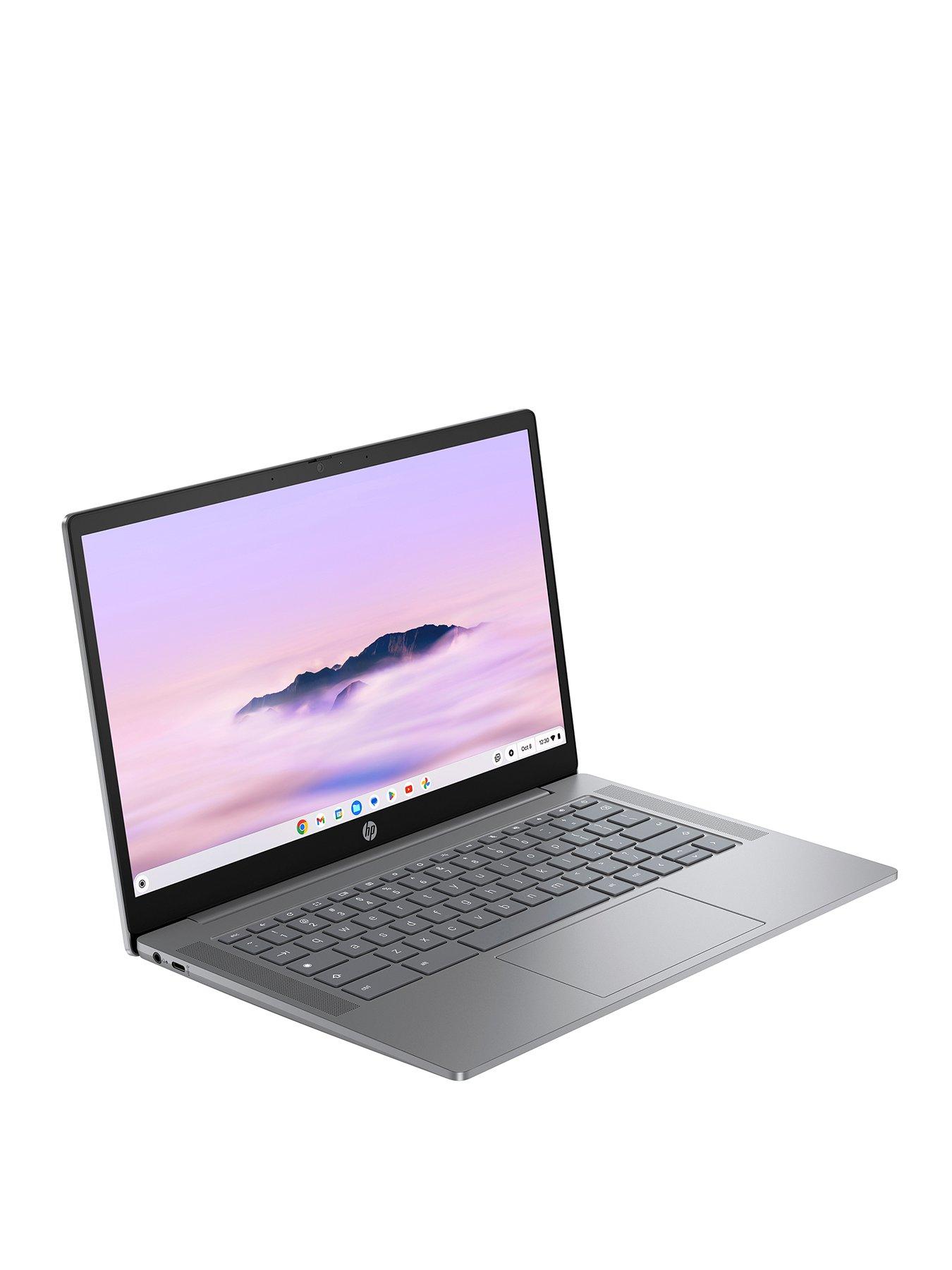 Image 2 of 8 of HP Chromebook Plus 14a-nf0000na - 14in FHD,&nbsp;Intel Core i3, 8GB RAM,&nbsp;256GB SSD - Silver
