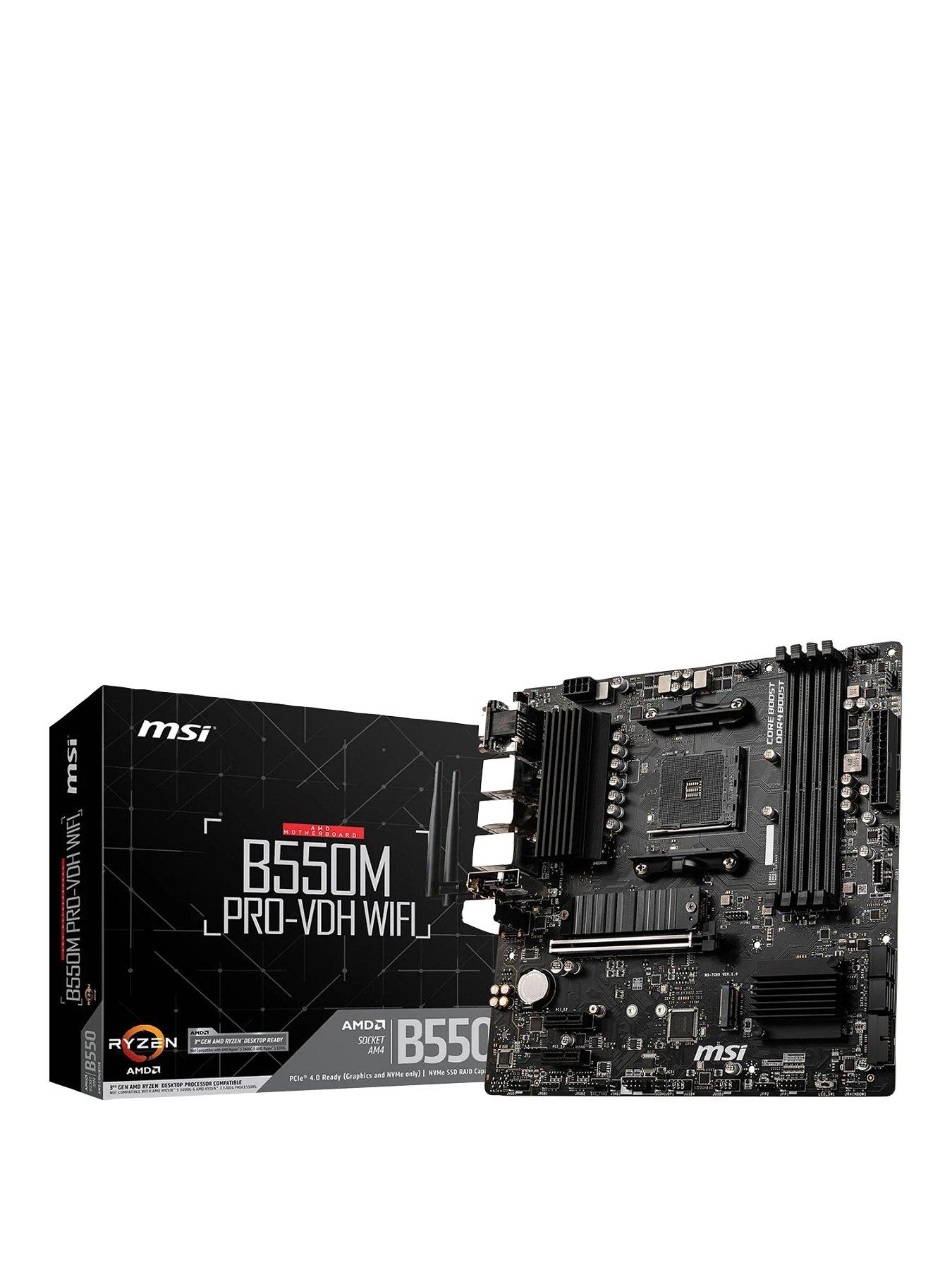 MSI Am4 B550M Pro-Vdh WiFi Micro-Atx Motherboard | Very