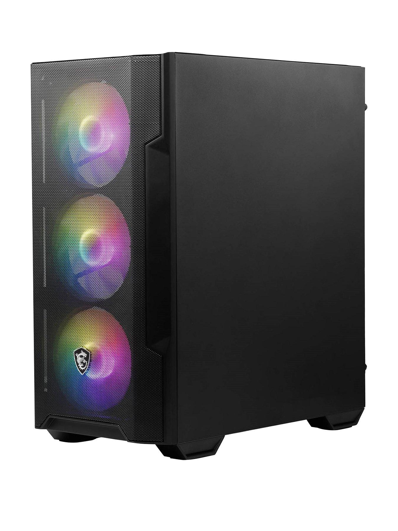 MSI MAG Forge M100R Black PC Gaming Case | Very
