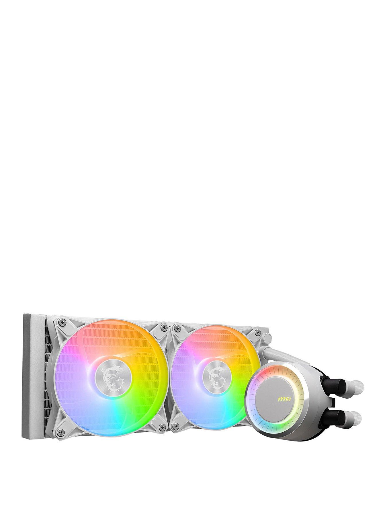 MSI MAG Coreliquid E240 Cpu Cooler - White