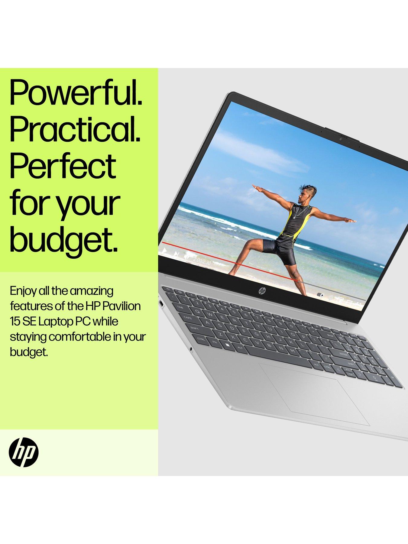 HP Pavilion 15 SE 15-fd0053na - 15.6in Full HD - Intel Core i7 - 16GB RAM -  512GB SSD - Silver | Very.co.uk