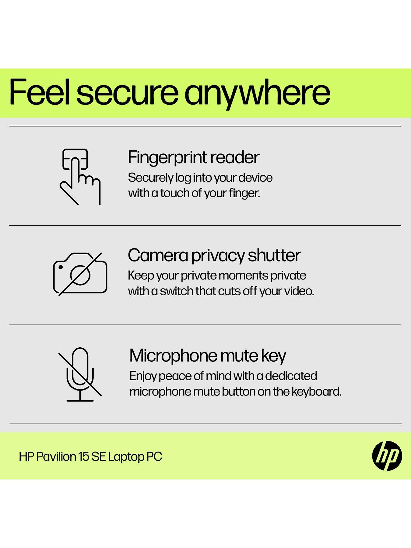 Image 5 of 8 of HP Pavilion 15 SE 15-fd0053na Laptop - 15.6in FHD,&nbsp;Intel Core i7,&nbsp;16GB RAM, 512GB SSD - Silver